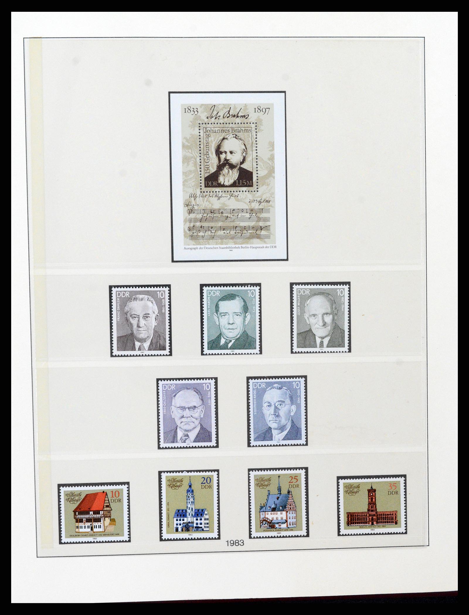 37507 255 - Postzegelverzameling 37507 D.D.R. 1949-1990.