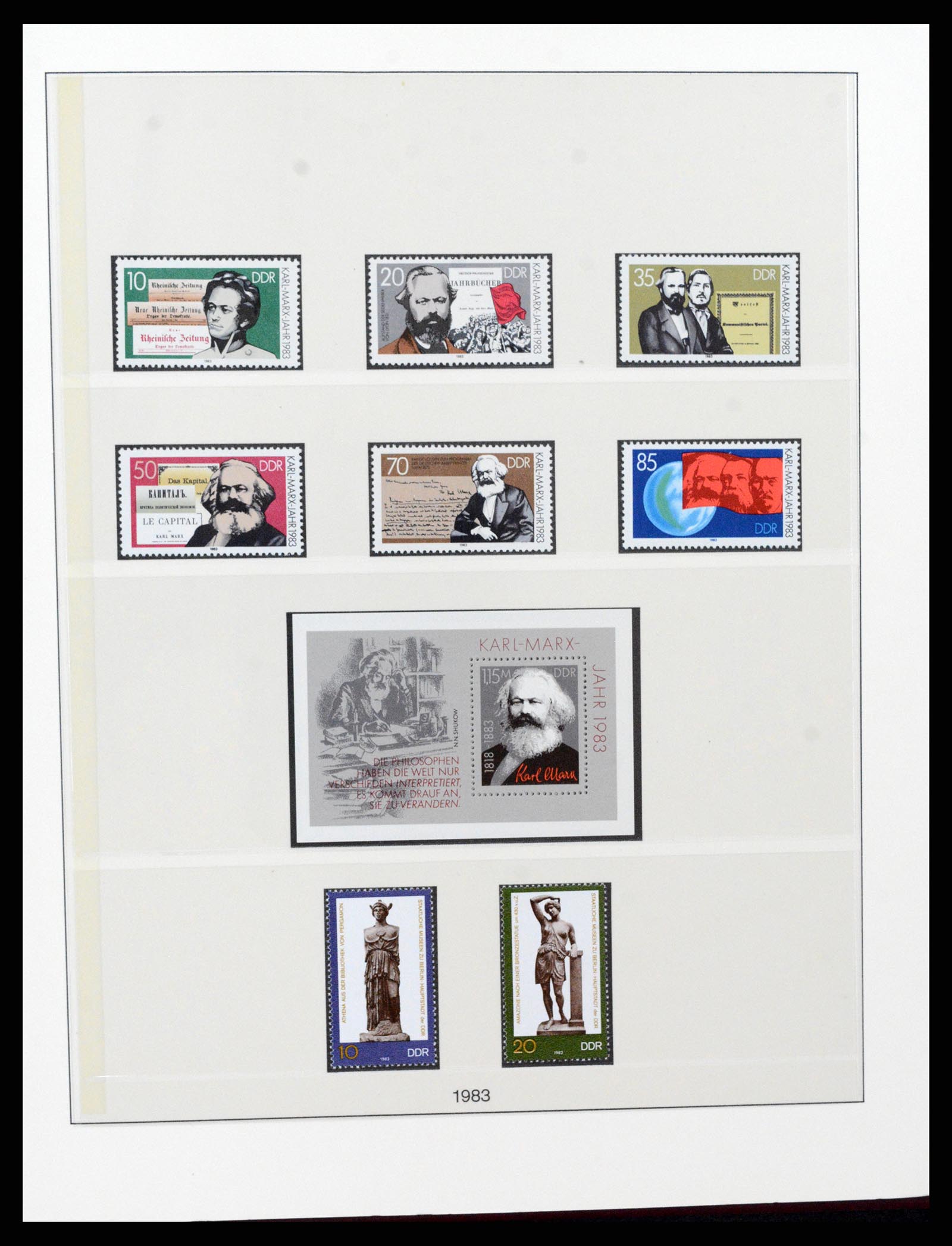 37507 257 - Postzegelverzameling 37507 D.D.R. 1949-1990.