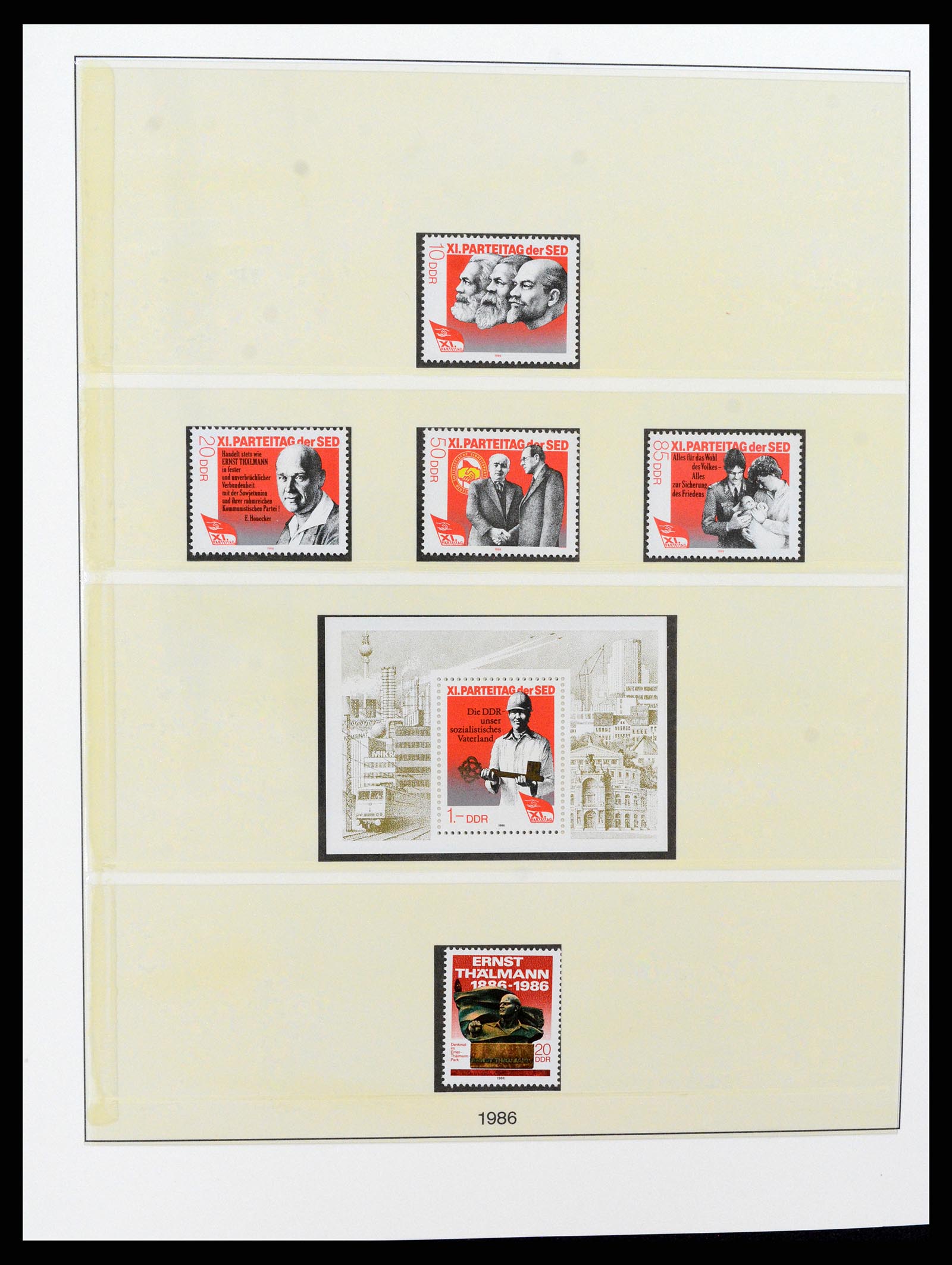 37507 283 - Postzegelverzameling 37507 D.D.R. 1949-1990.