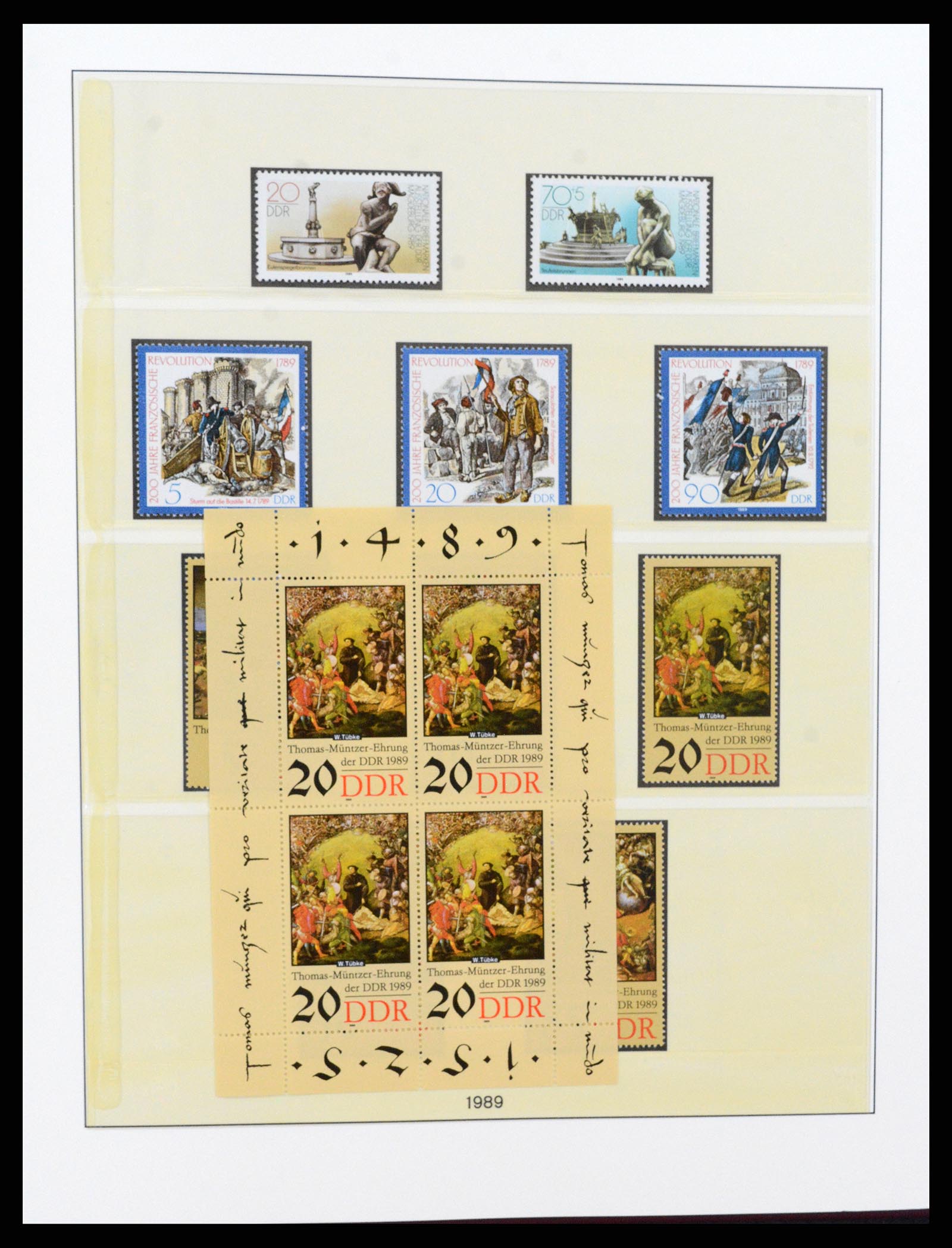 37507 316 - Postzegelverzameling 37507 D.D.R. 1949-1990.