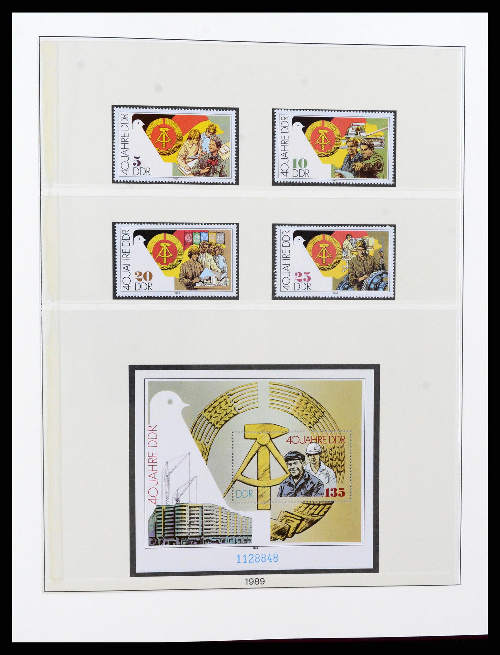 37507 317 - Postzegelverzameling 37507 D.D.R. 1949-1990.