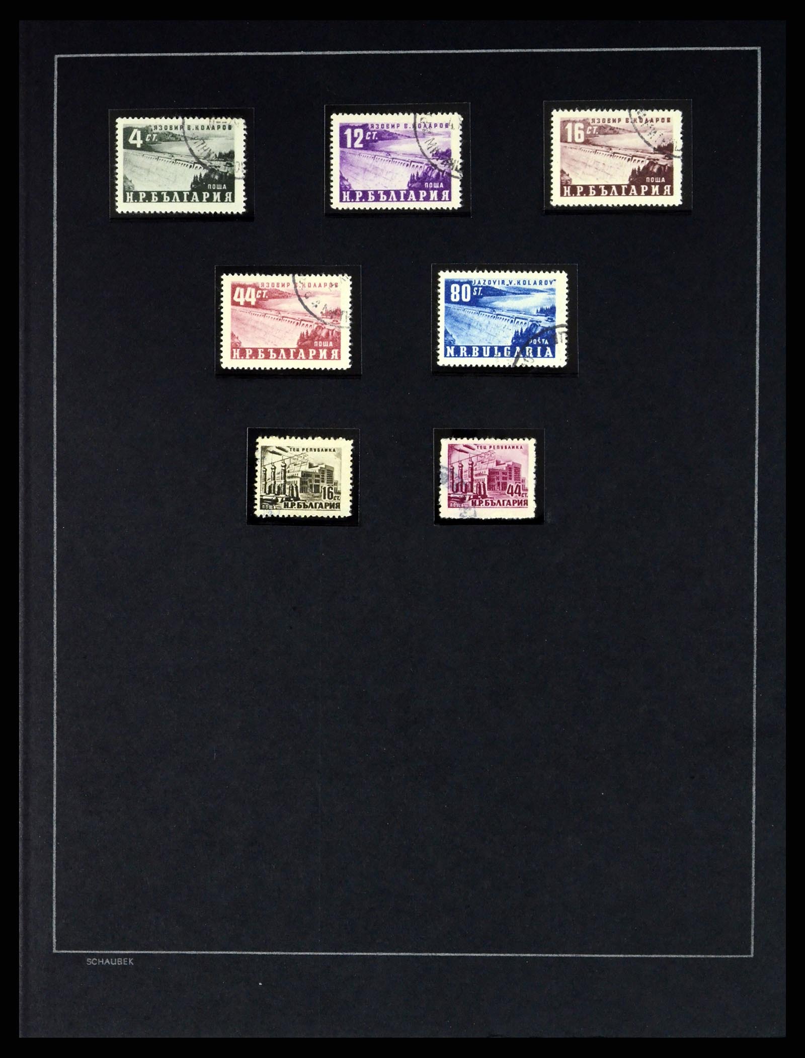 37516 025 - Postzegelverzameling 37516 Bulgarije 1879-1973.