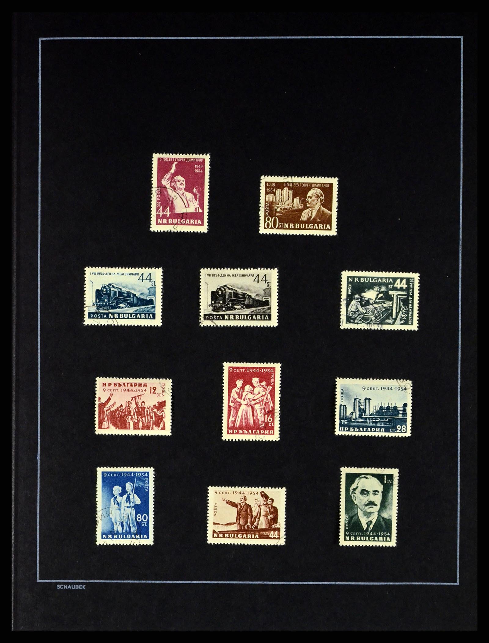 37516 027 - Postzegelverzameling 37516 Bulgarije 1879-1973.