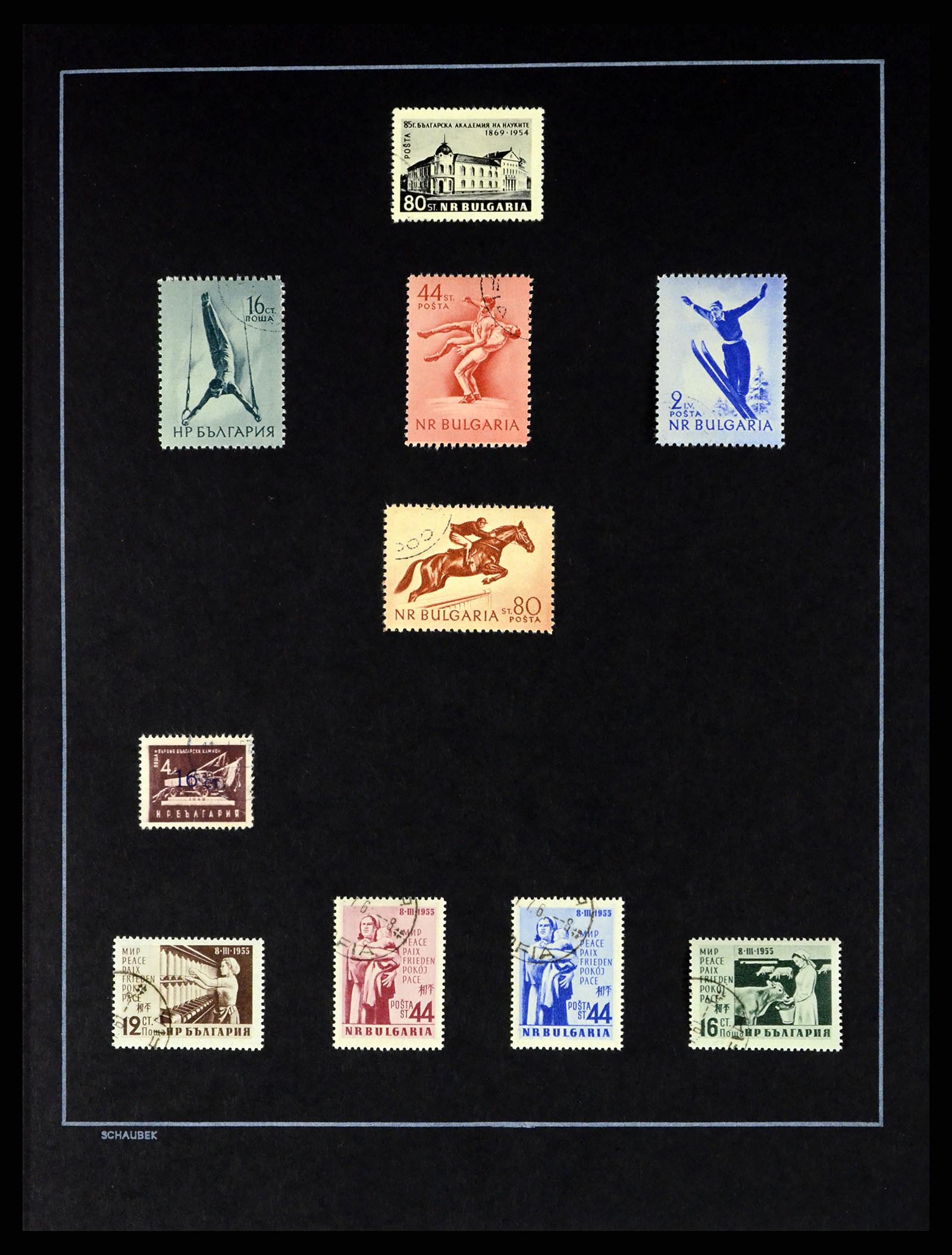 37516 028 - Postzegelverzameling 37516 Bulgarije 1879-1973.
