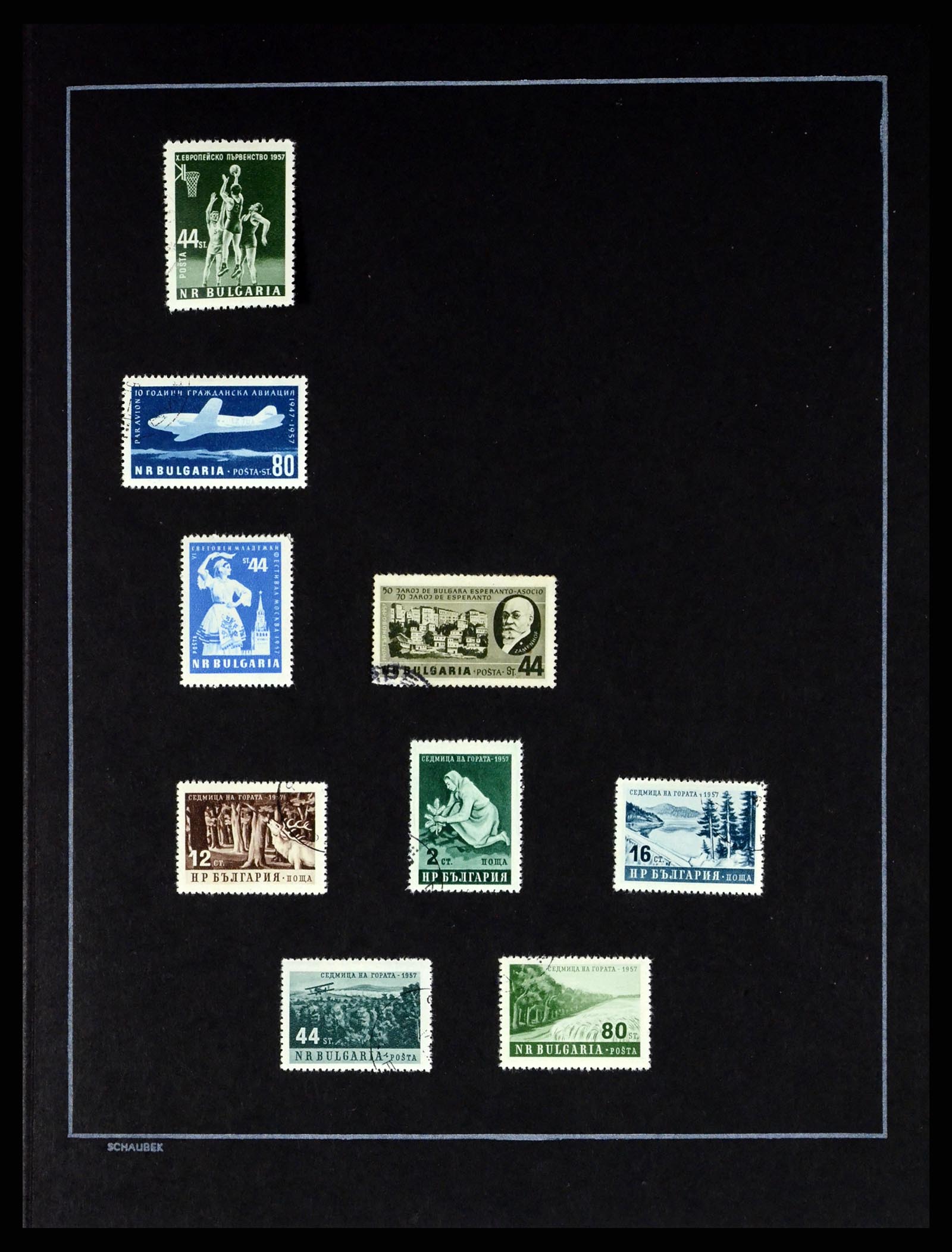37516 033 - Postzegelverzameling 37516 Bulgarije 1879-1973.