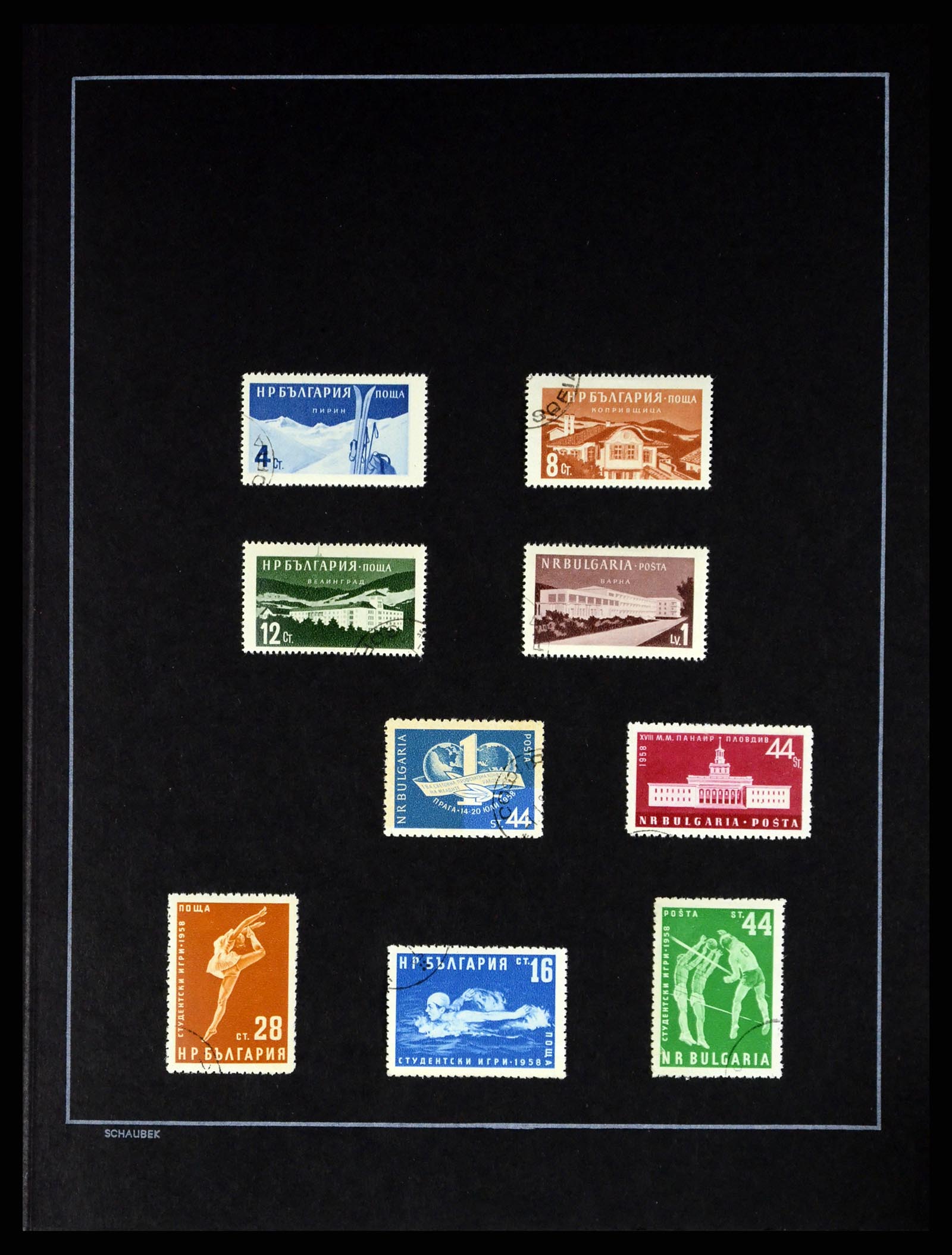 37516 036 - Postzegelverzameling 37516 Bulgarije 1879-1973.