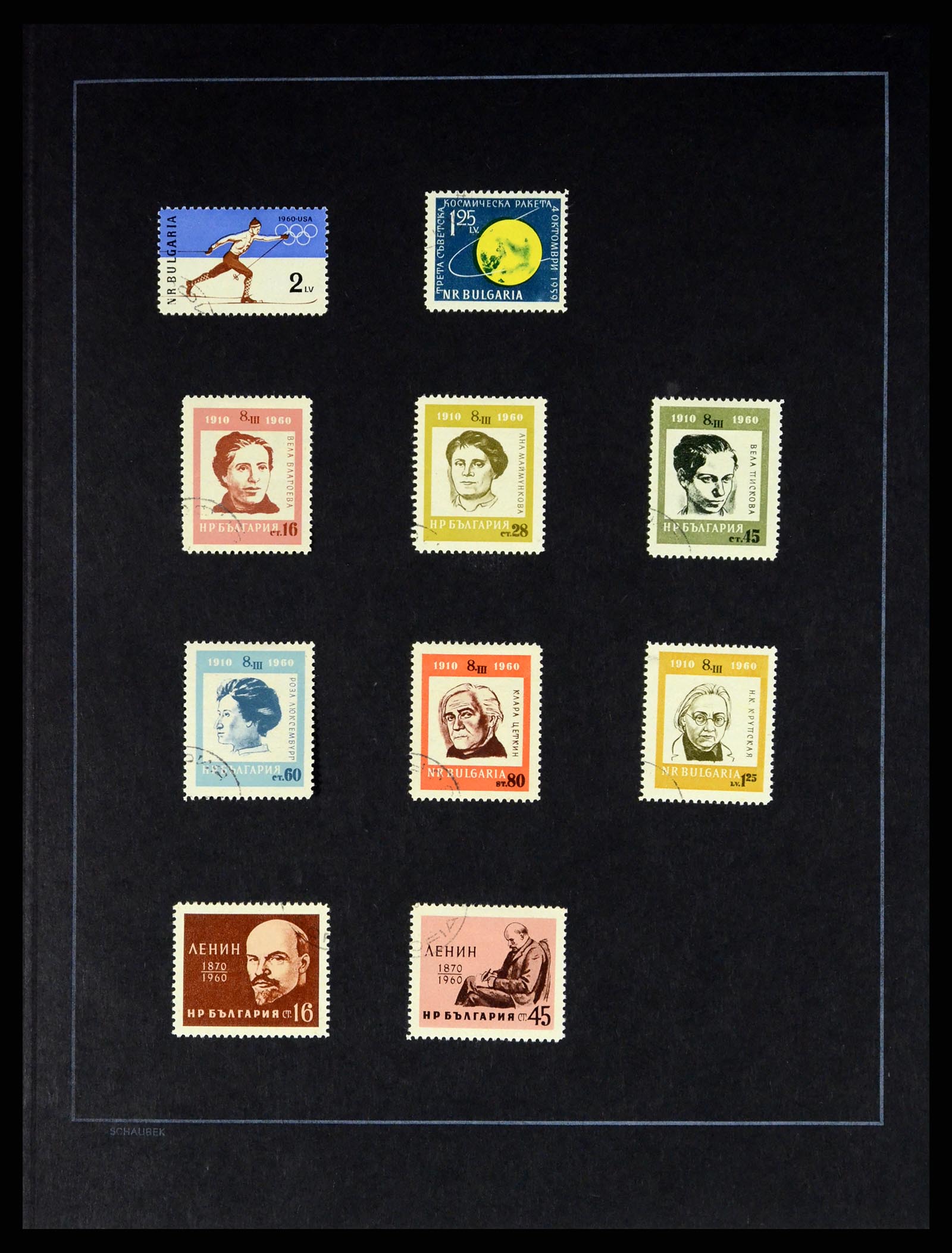 37516 042 - Postzegelverzameling 37516 Bulgarije 1879-1973.
