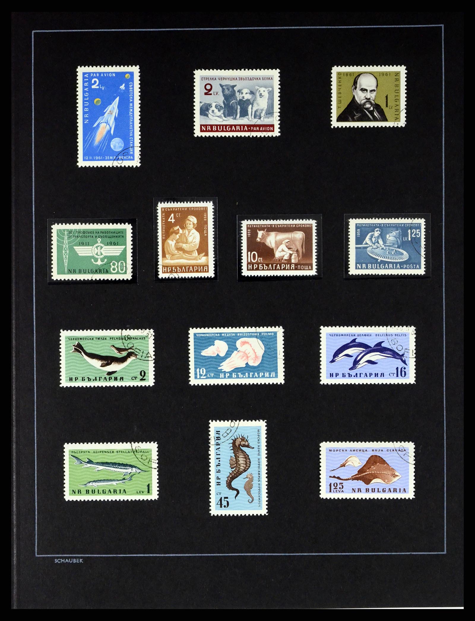 37516 048 - Postzegelverzameling 37516 Bulgarije 1879-1973.