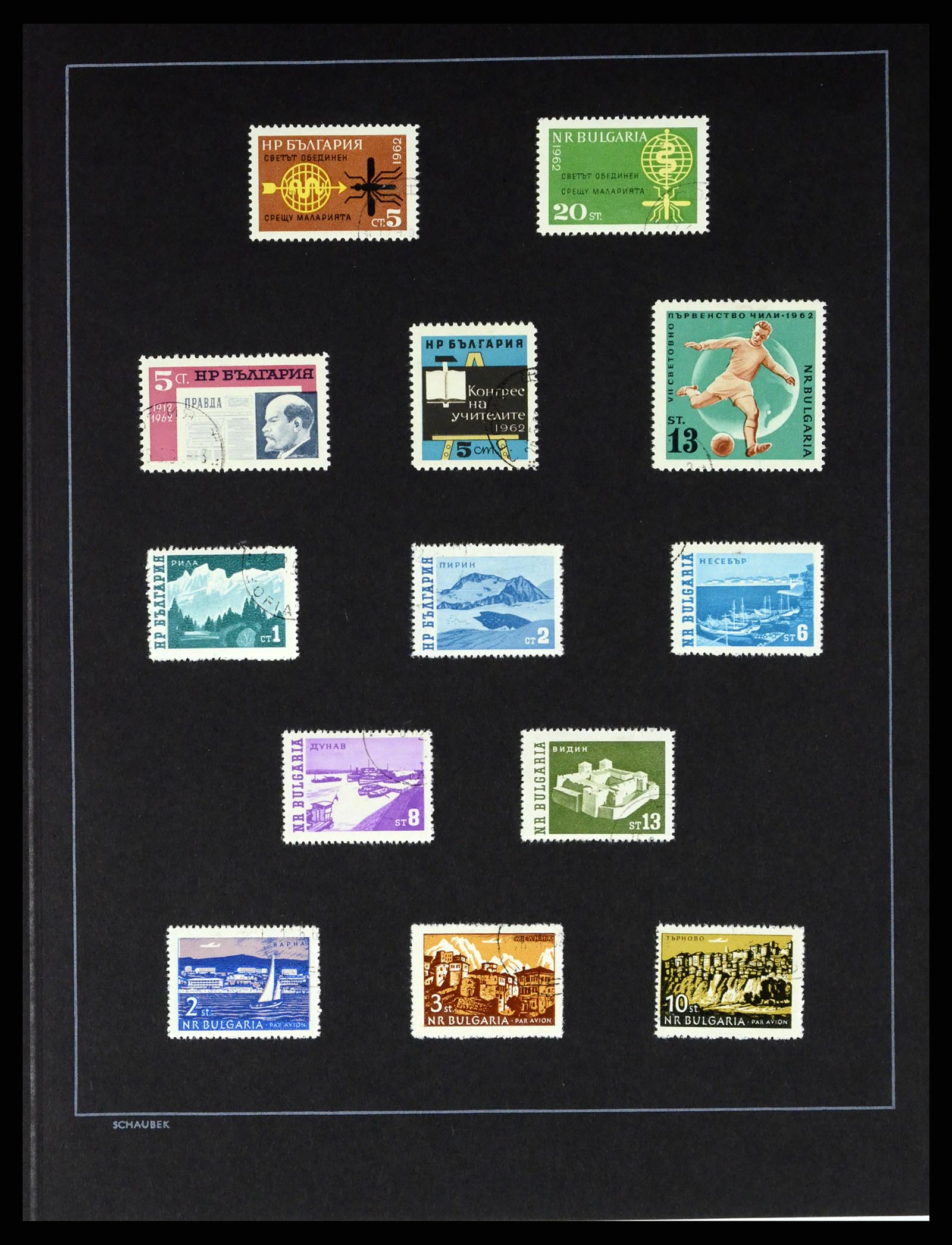 37516 053 - Postzegelverzameling 37516 Bulgarije 1879-1973.