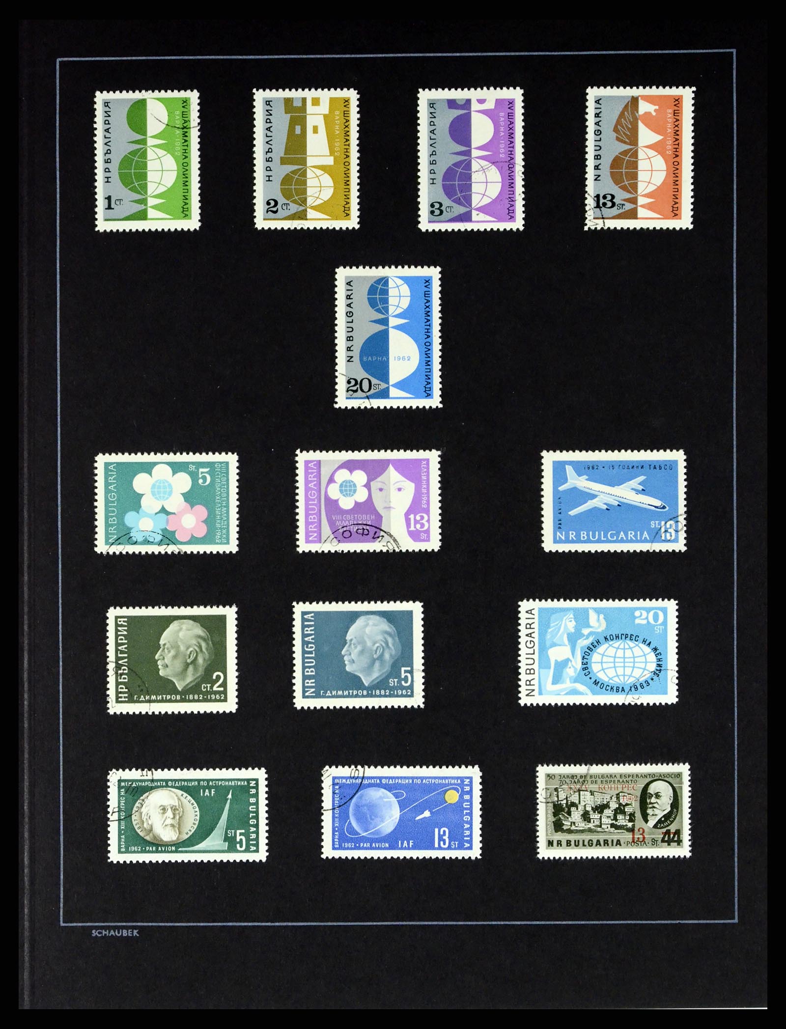37516 054 - Postzegelverzameling 37516 Bulgarije 1879-1973.