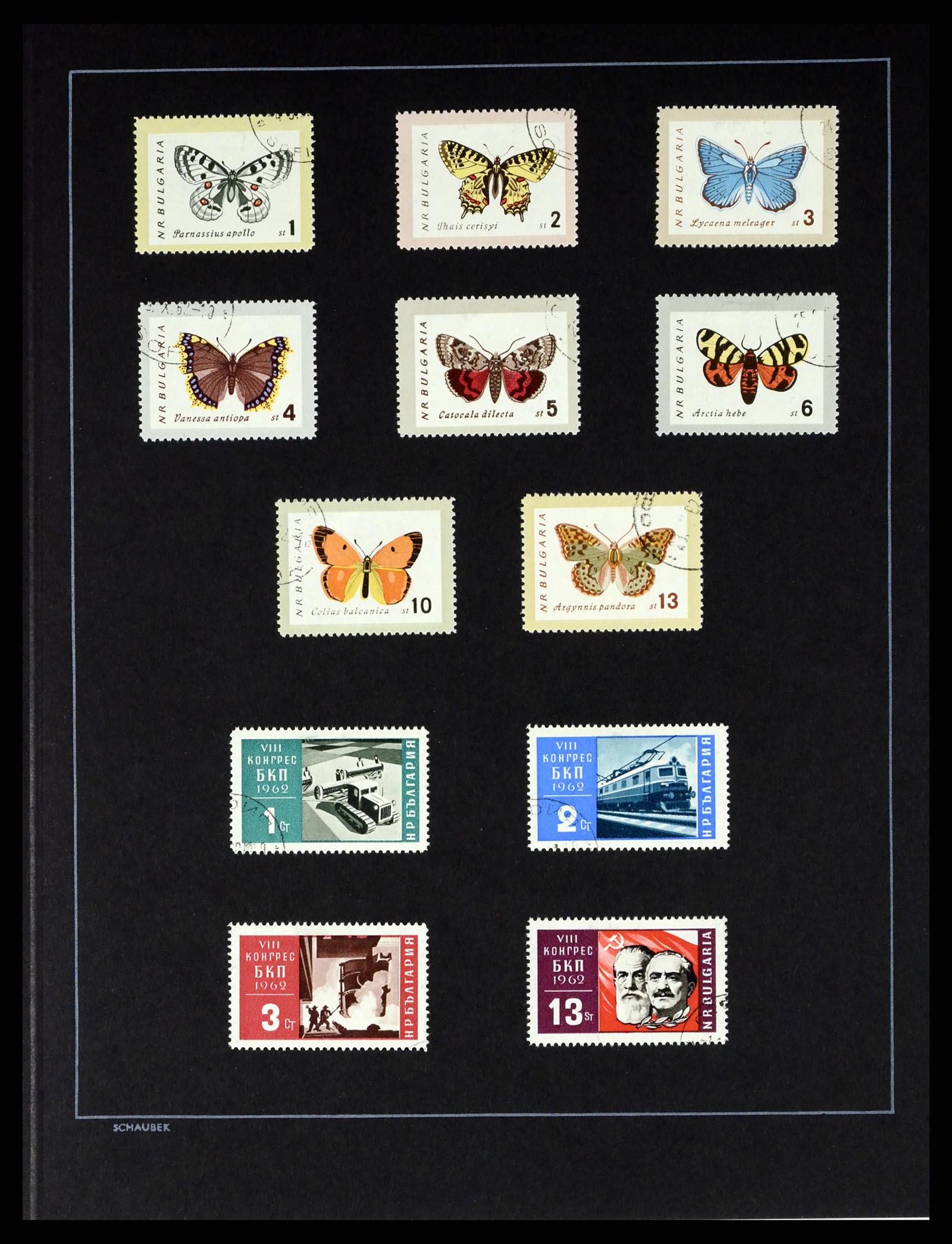 37516 056 - Postzegelverzameling 37516 Bulgarije 1879-1973.