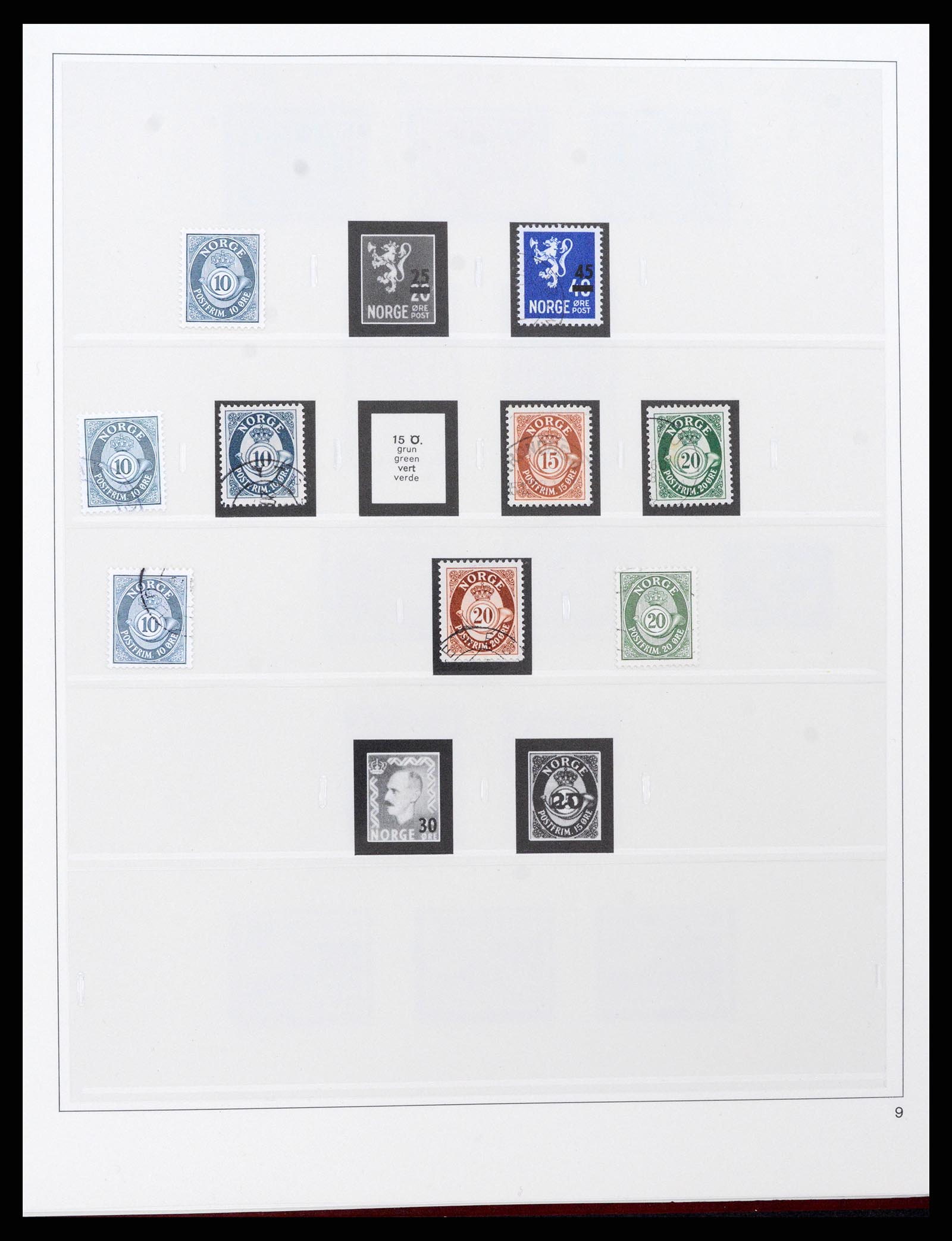 37517 009 - Postzegelverzameling 37517 Noorwegen 1936-2000.