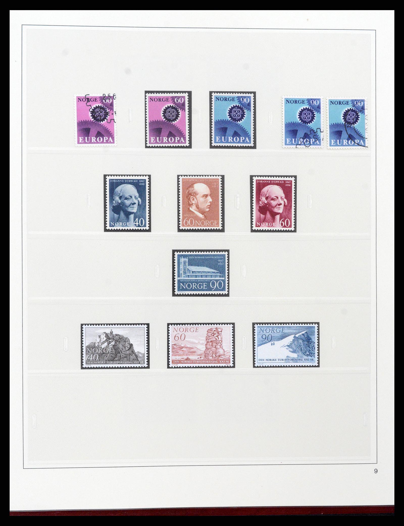 37517 023 - Postzegelverzameling 37517 Noorwegen 1936-2000.