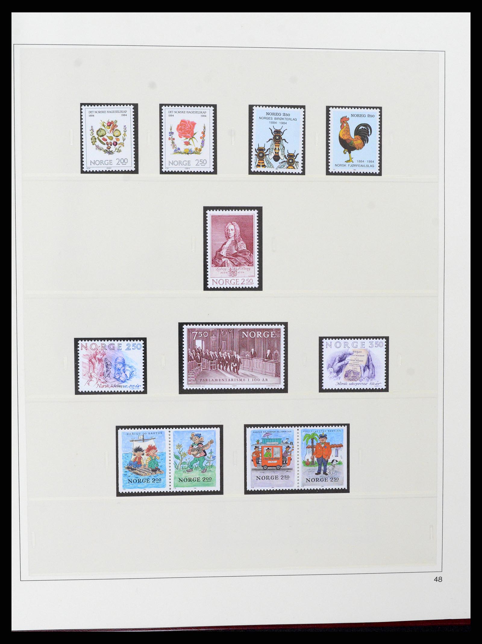 37517 062 - Postzegelverzameling 37517 Noorwegen 1936-2000.