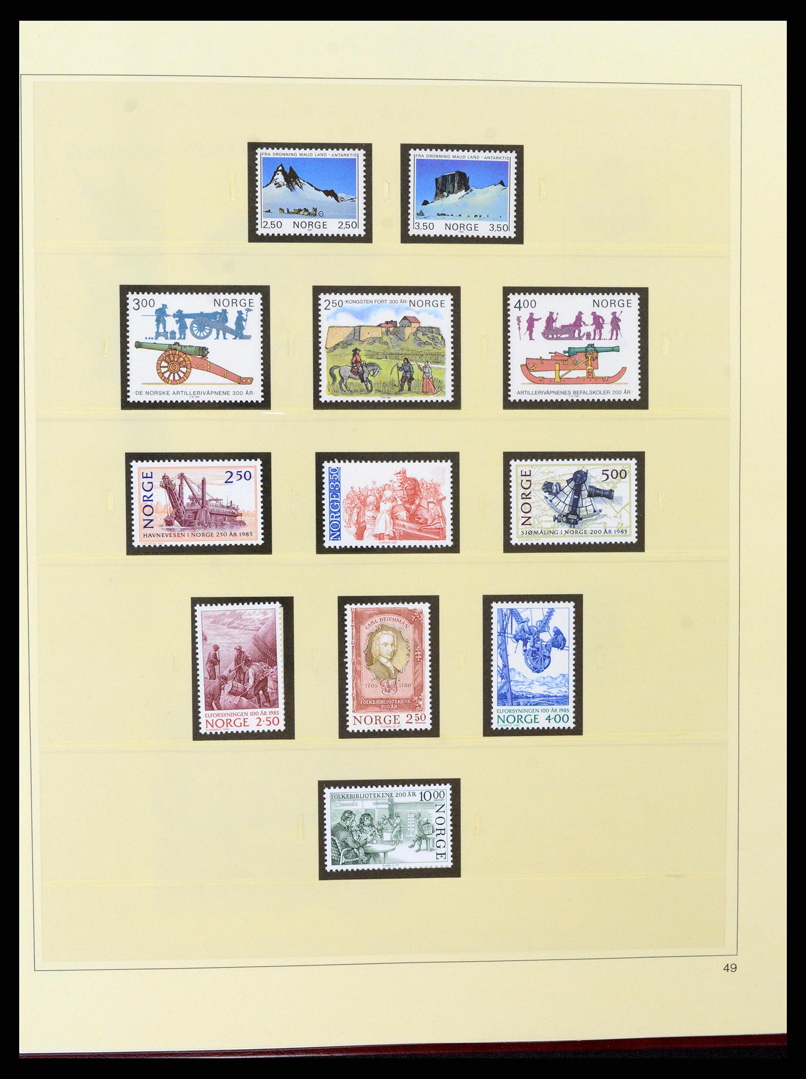 37517 064 - Postzegelverzameling 37517 Noorwegen 1936-2000.