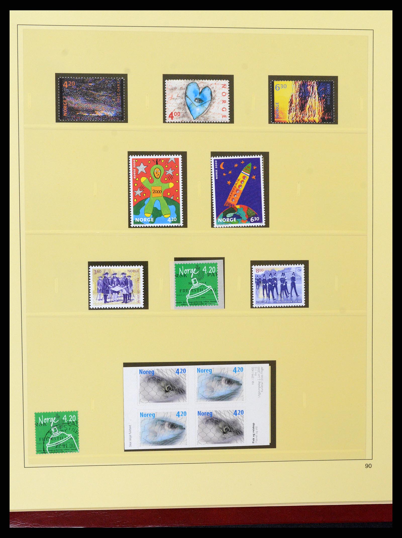 37517 106 - Postzegelverzameling 37517 Noorwegen 1936-2000.