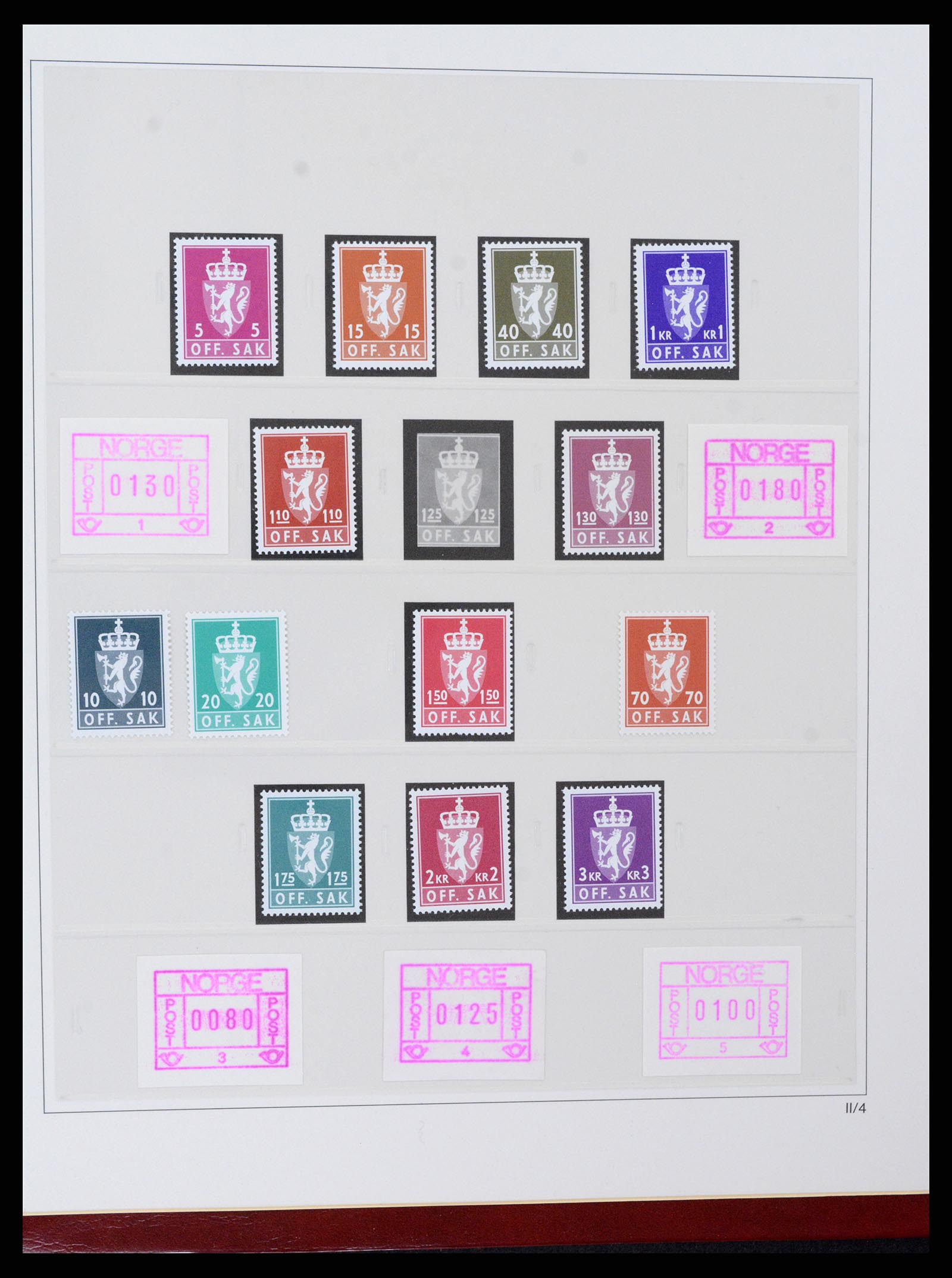 37517 108 - Postzegelverzameling 37517 Noorwegen 1936-2000.