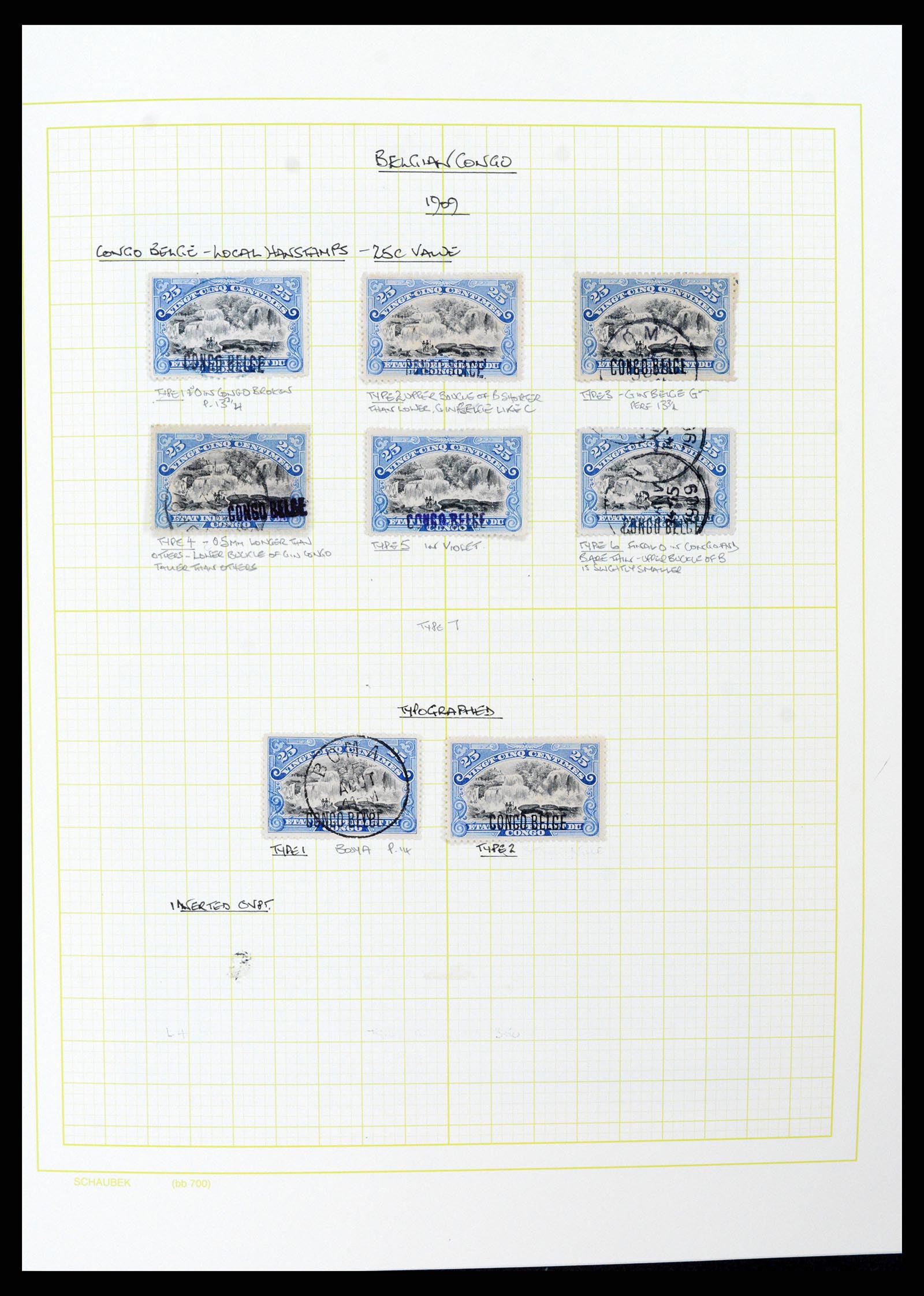 37530 048 - Postzegelverzameling 37530 Belgisch Congo 1886-1961.