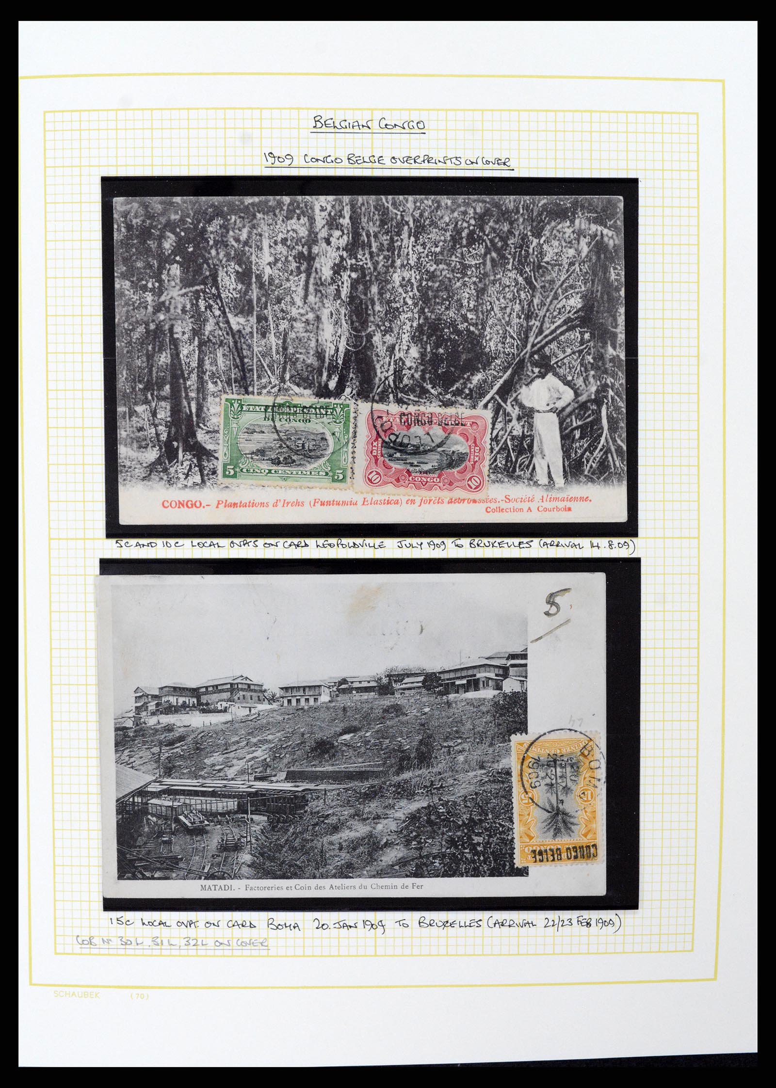 37530 049 - Postzegelverzameling 37530 Belgisch Congo 1886-1961.