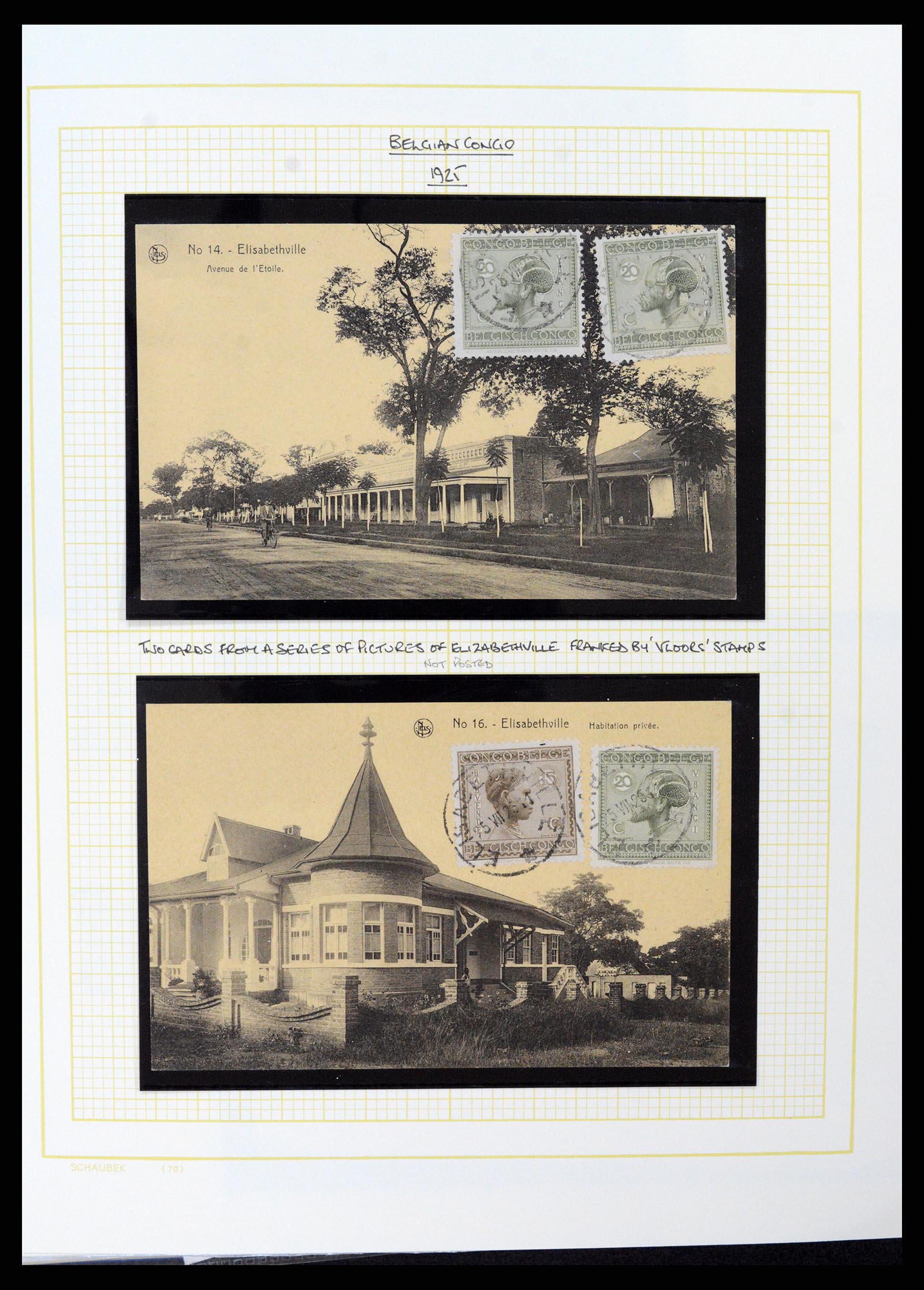 37530 065 - Postzegelverzameling 37530 Belgisch Congo 1886-1961.