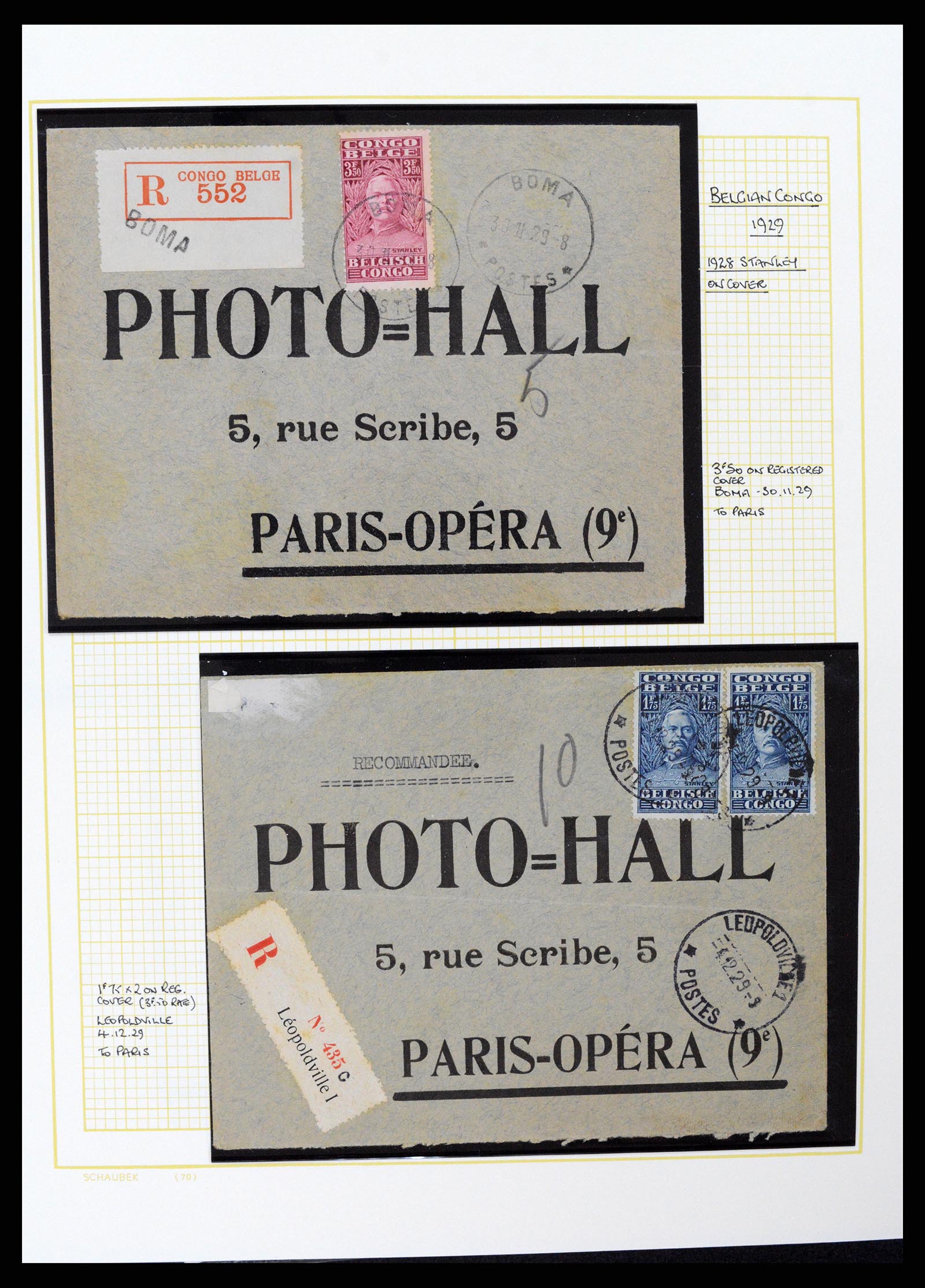 37530 070 - Postzegelverzameling 37530 Belgisch Congo 1886-1961.