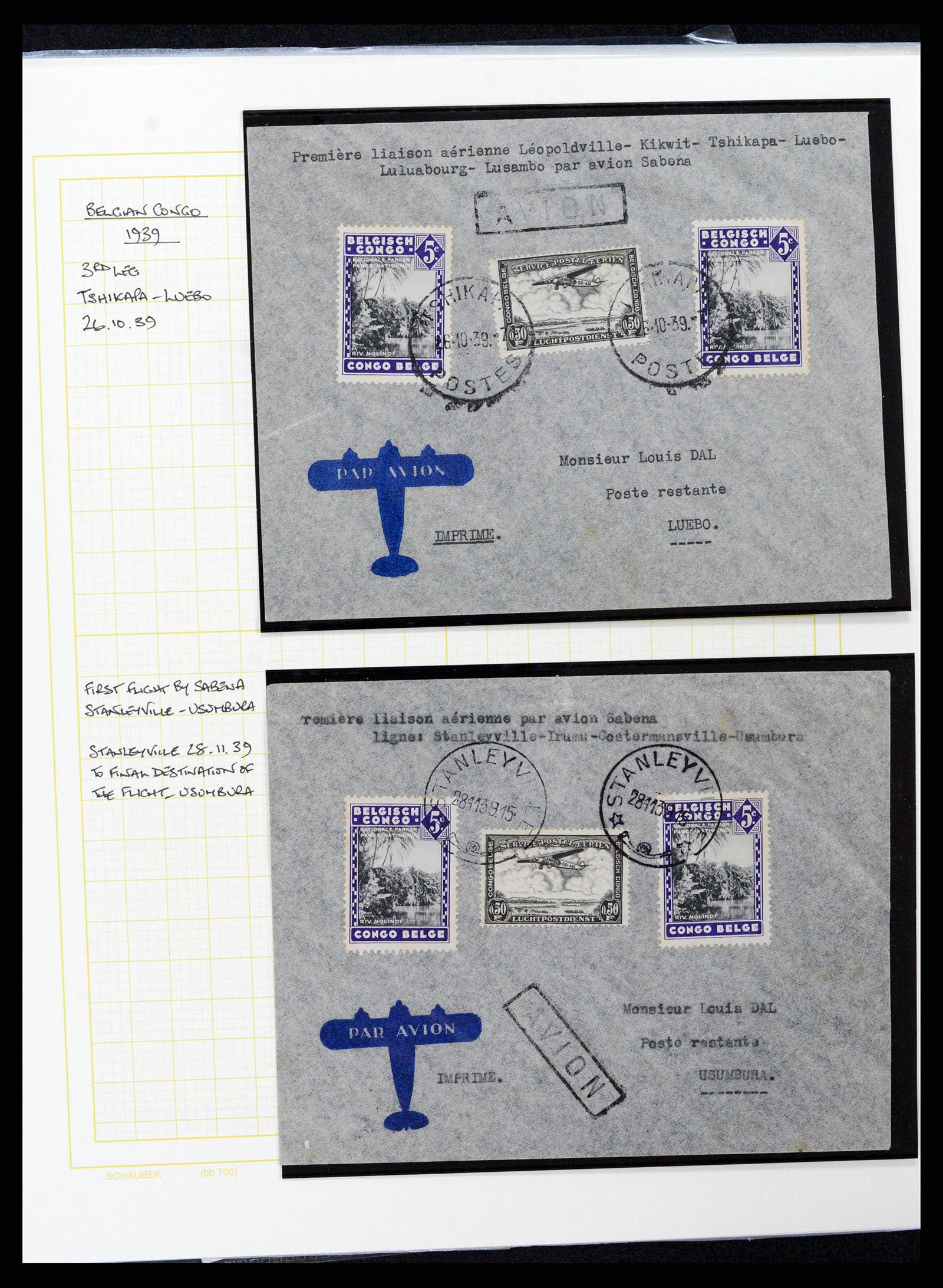 37530 085 - Postzegelverzameling 37530 Belgisch Congo 1886-1961.