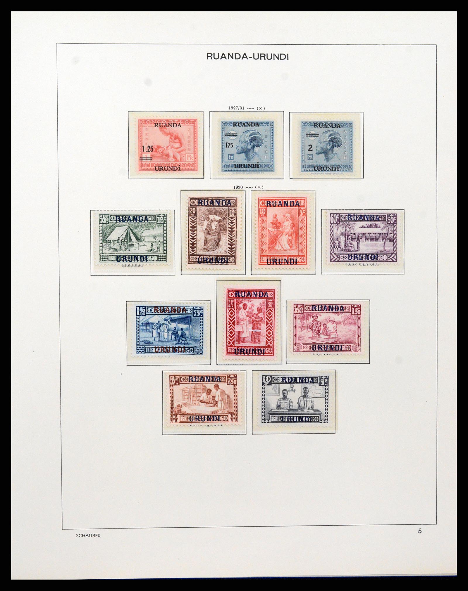 37530 130 - Postzegelverzameling 37530 Belgisch Congo 1886-1961.