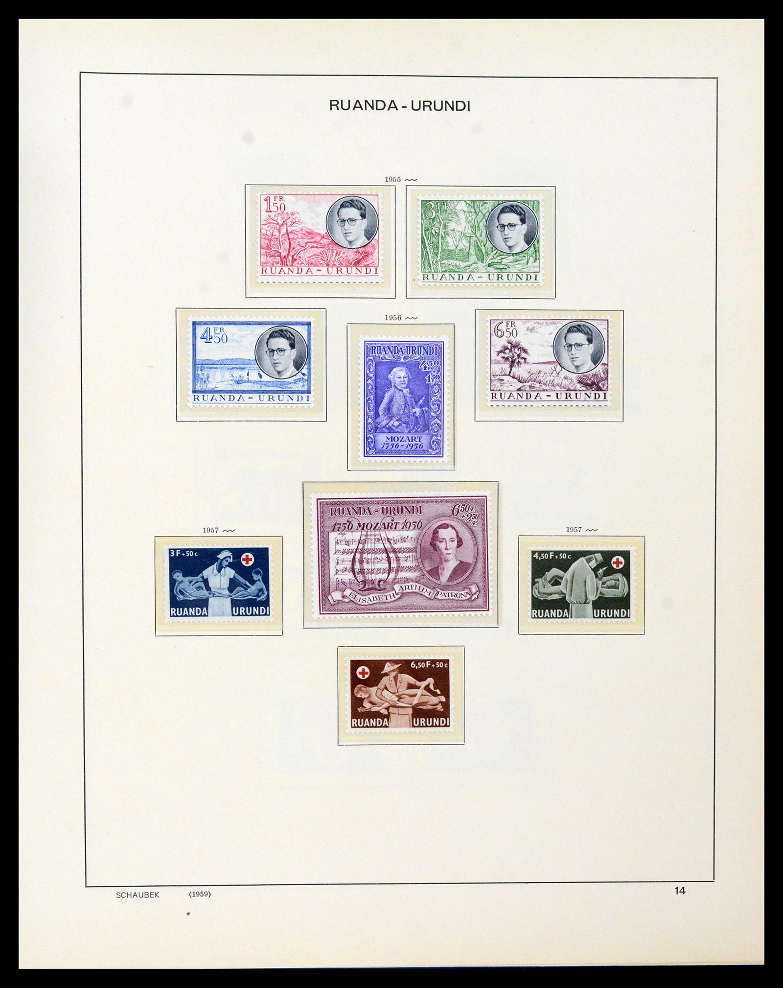 37530 140 - Postzegelverzameling 37530 Belgisch Congo 1886-1961.