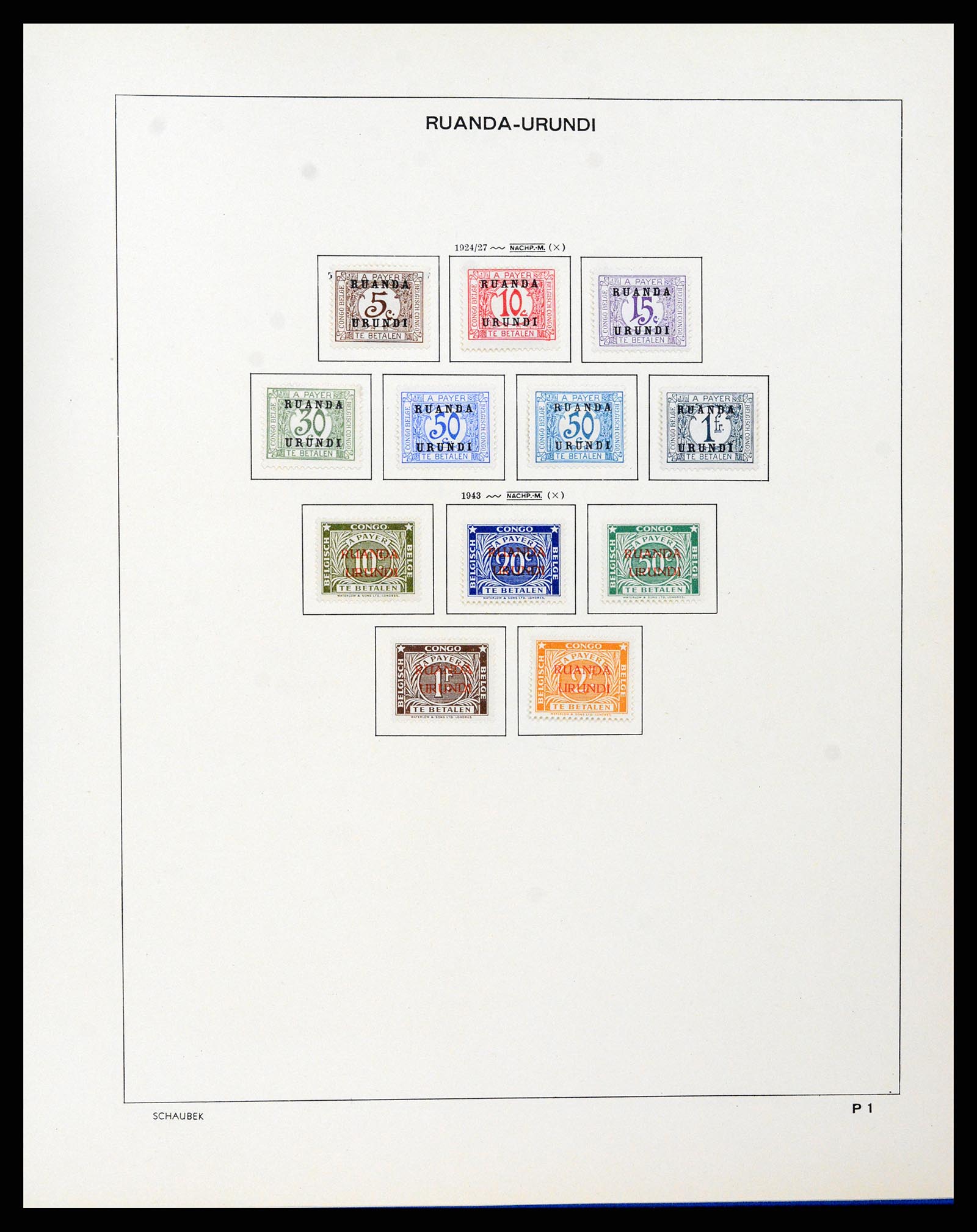 37530 144 - Postzegelverzameling 37530 Belgisch Congo 1886-1961.