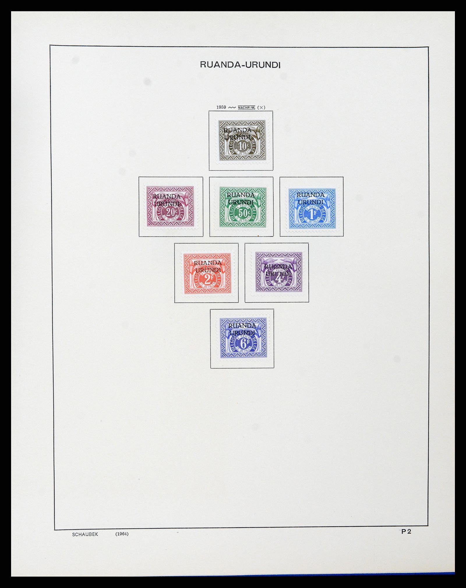37530 145 - Postzegelverzameling 37530 Belgisch Congo 1886-1961.