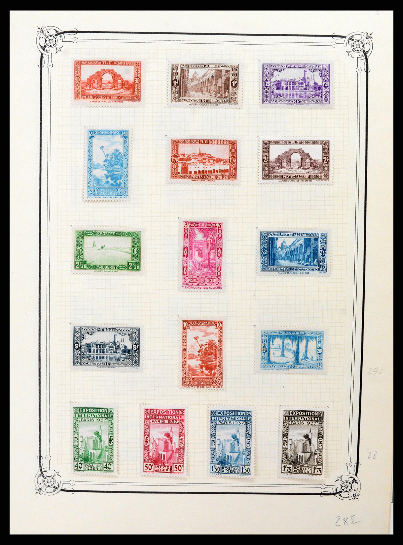 37532 006 - Stamp collection 37532 Algeria 1924-1985.