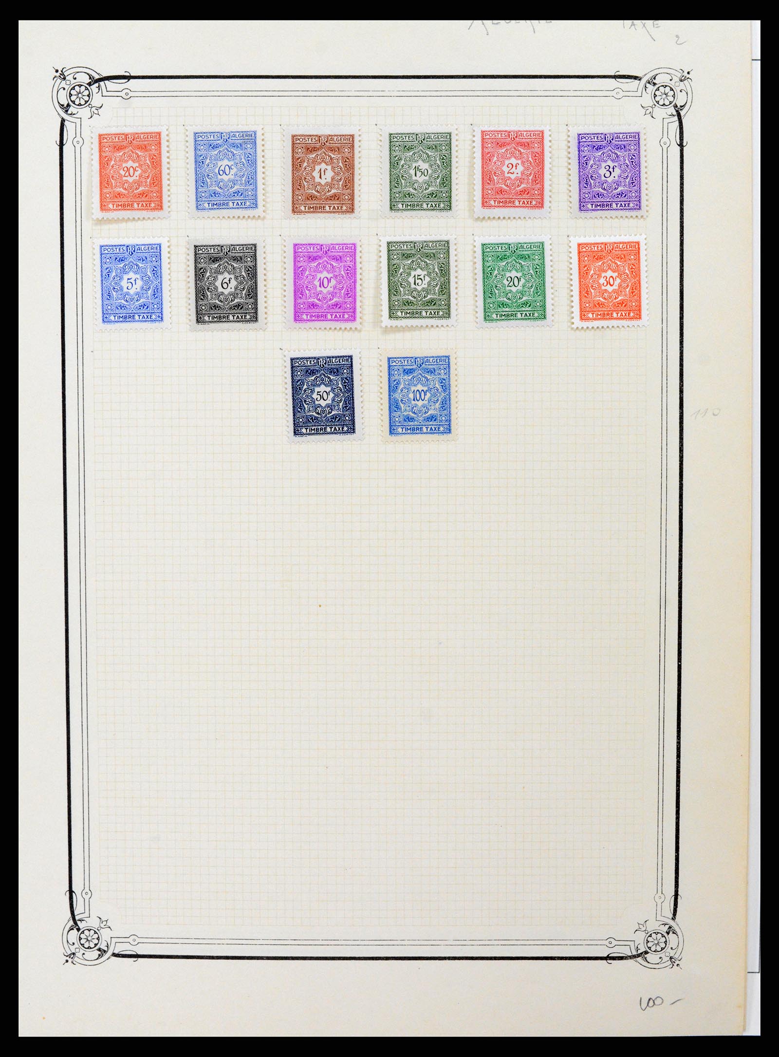 37532 020 - Postzegelverzameling 37532 Algerije 1924-1985.