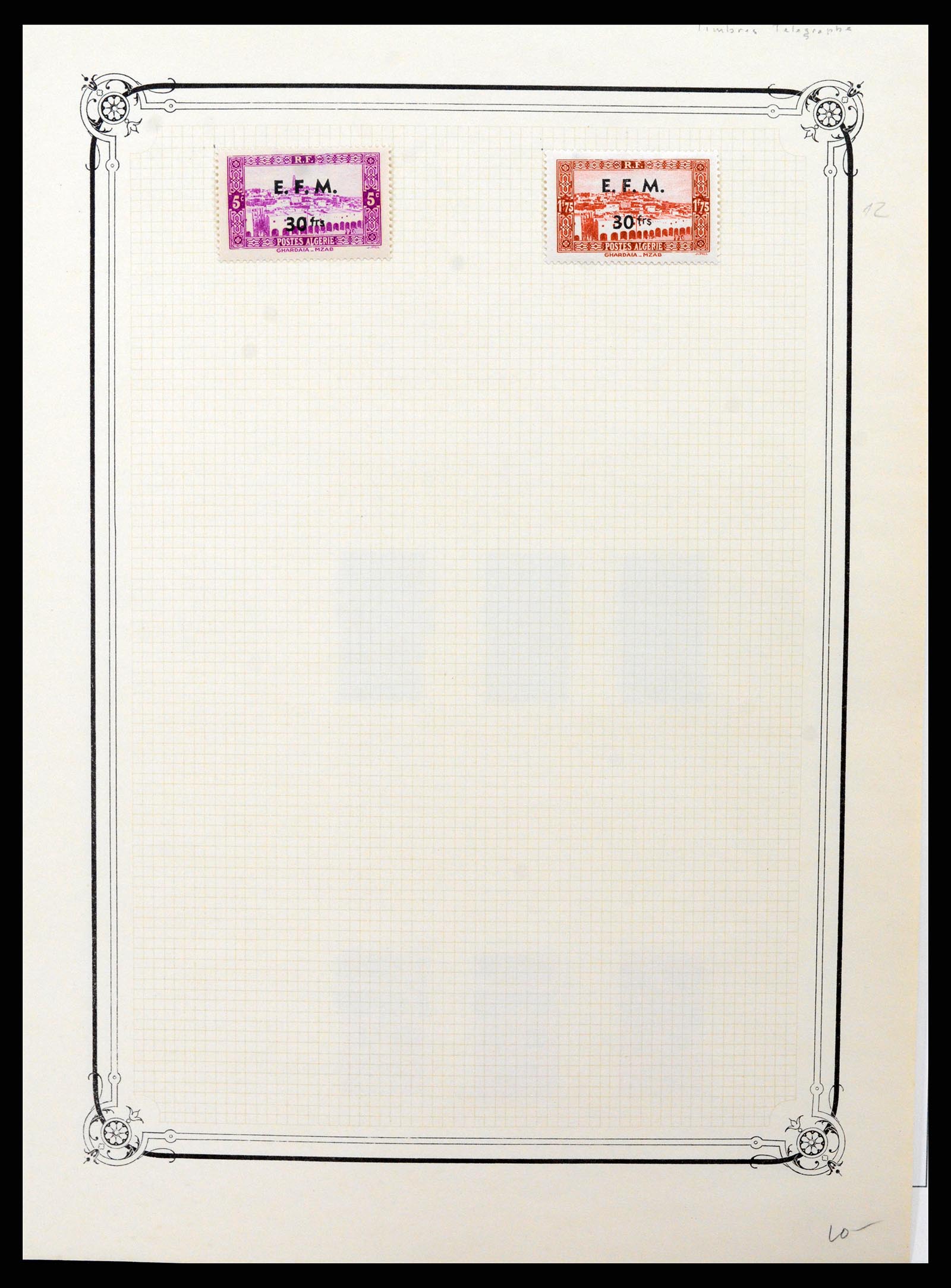 37532 022 - Stamp collection 37532 Algeria 1924-1985.