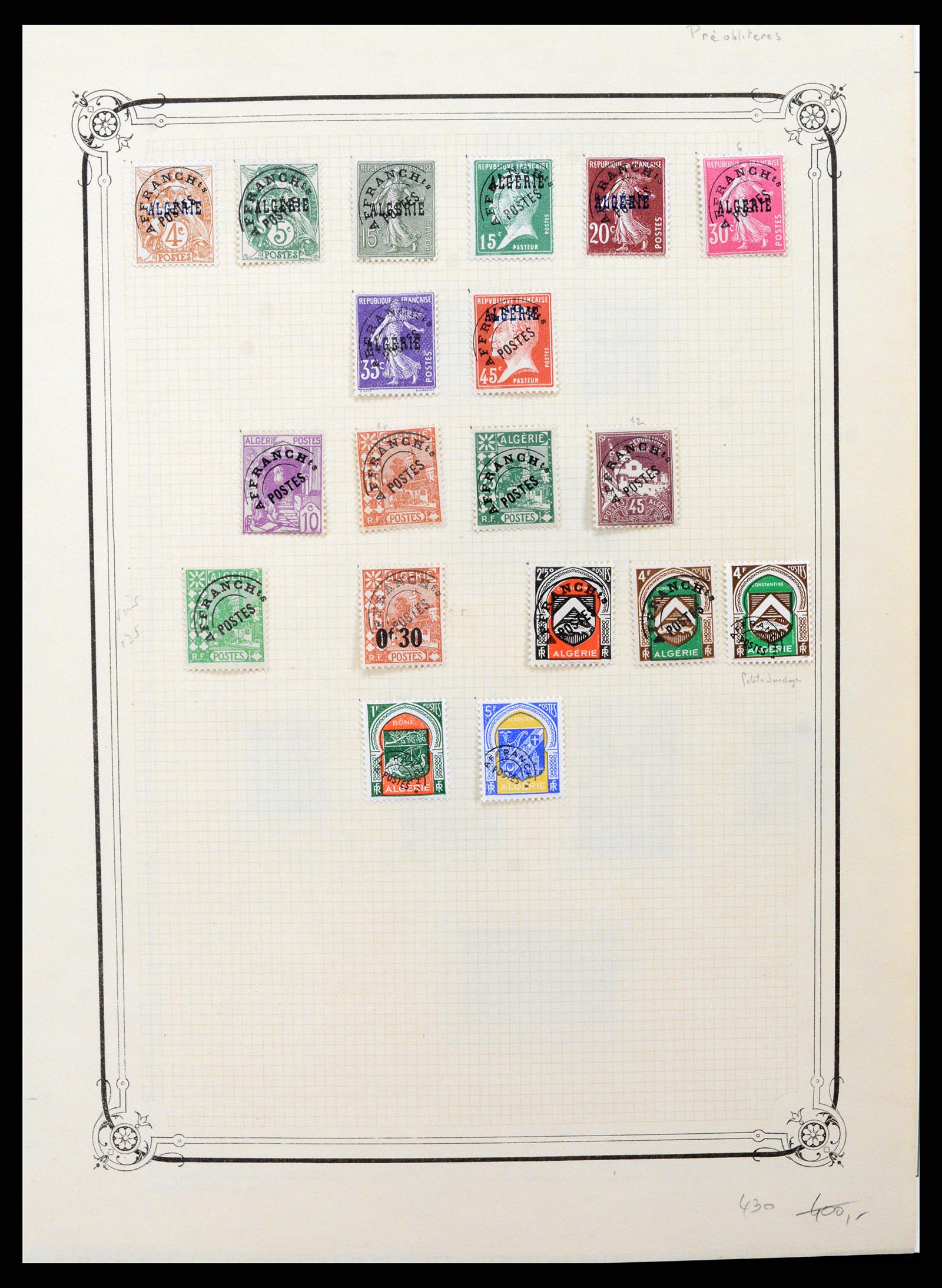 37532 024 - Stamp collection 37532 Algeria 1924-1985.