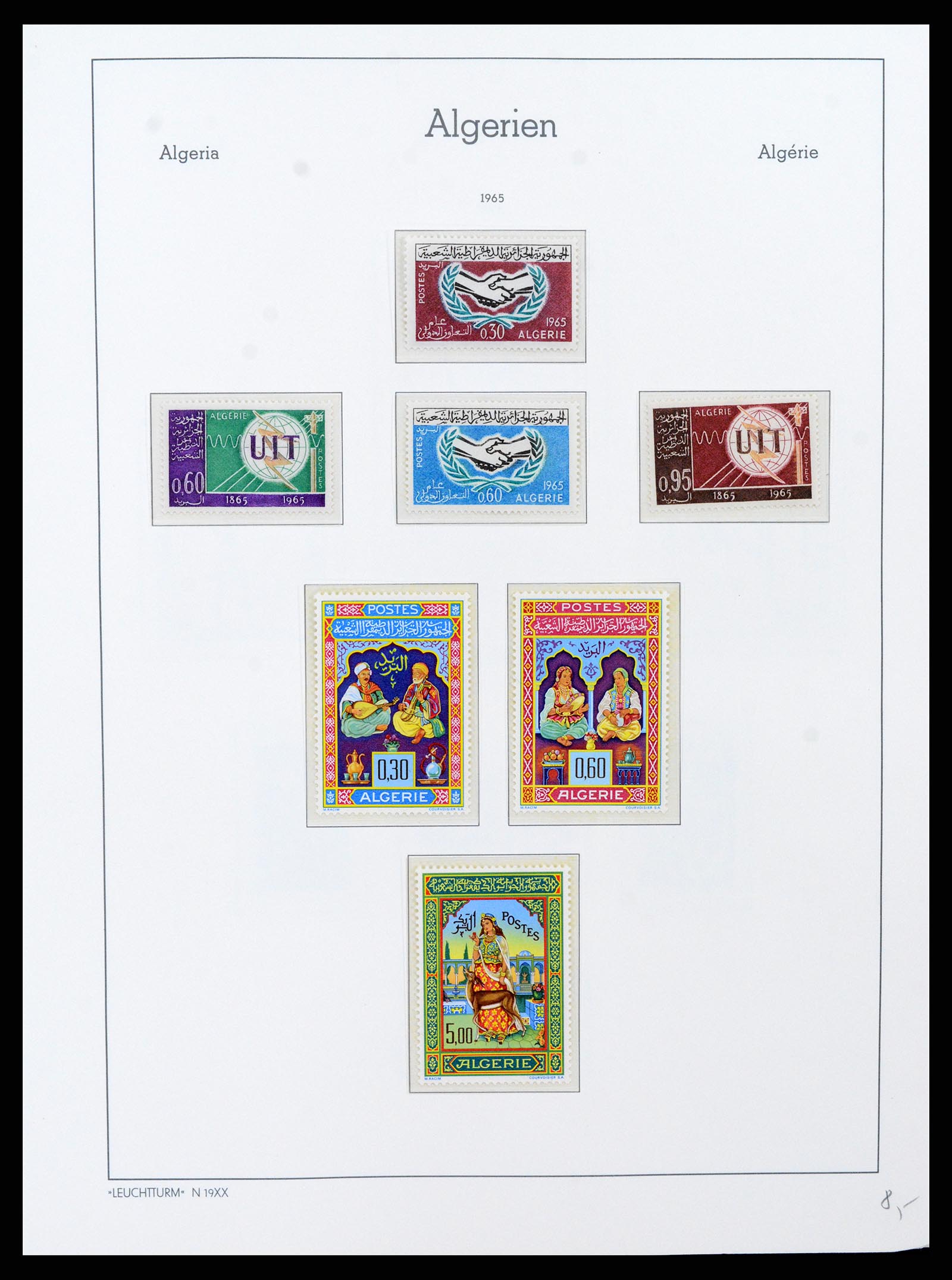 37532 034 - Stamp collection 37532 Algeria 1924-1985.
