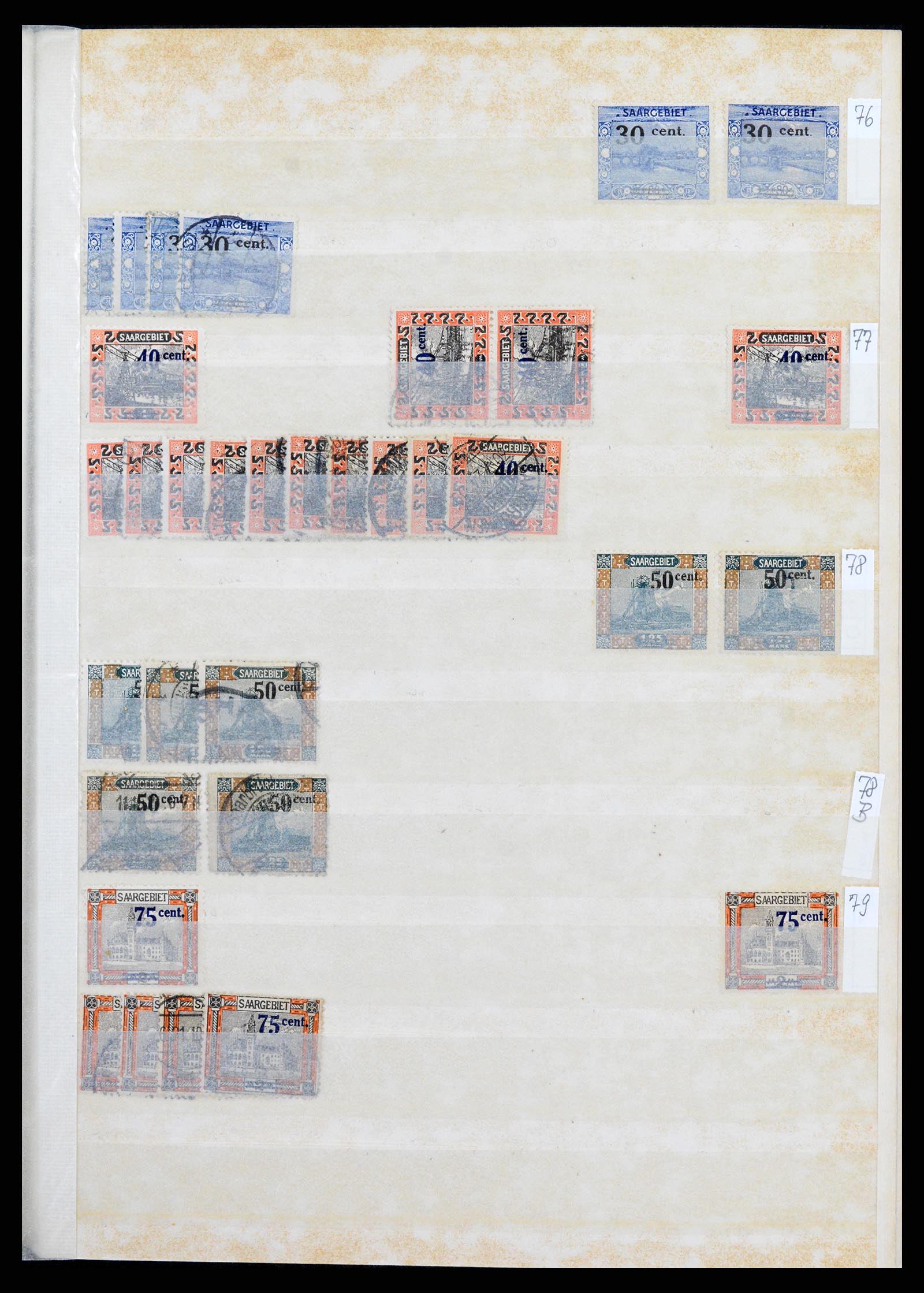 37534 017 - Postzegelverzameling 37534 Duitse gebieden en bezettingen 1920-1959.