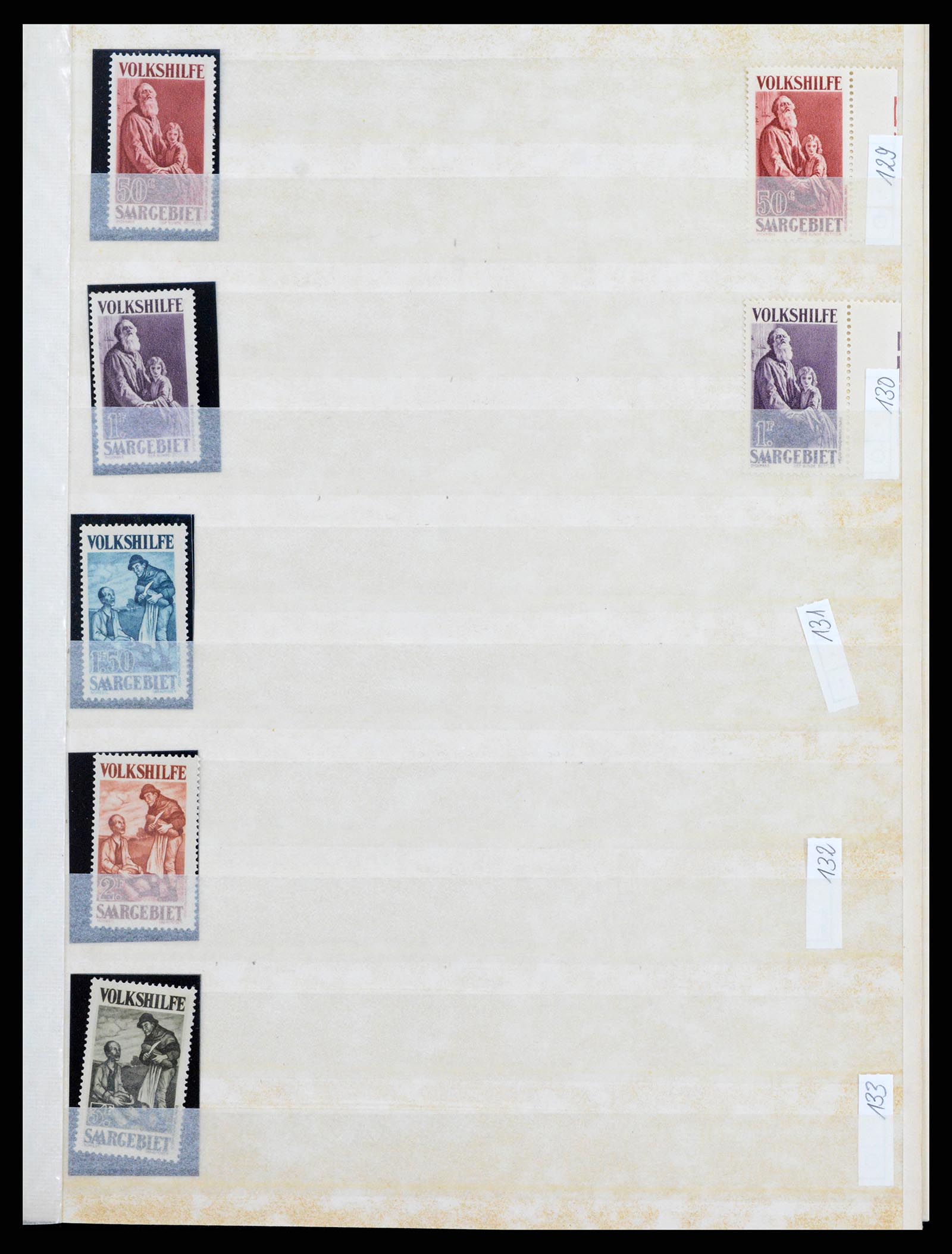 37534 029 - Postzegelverzameling 37534 Duitse gebieden en bezettingen 1920-1959.