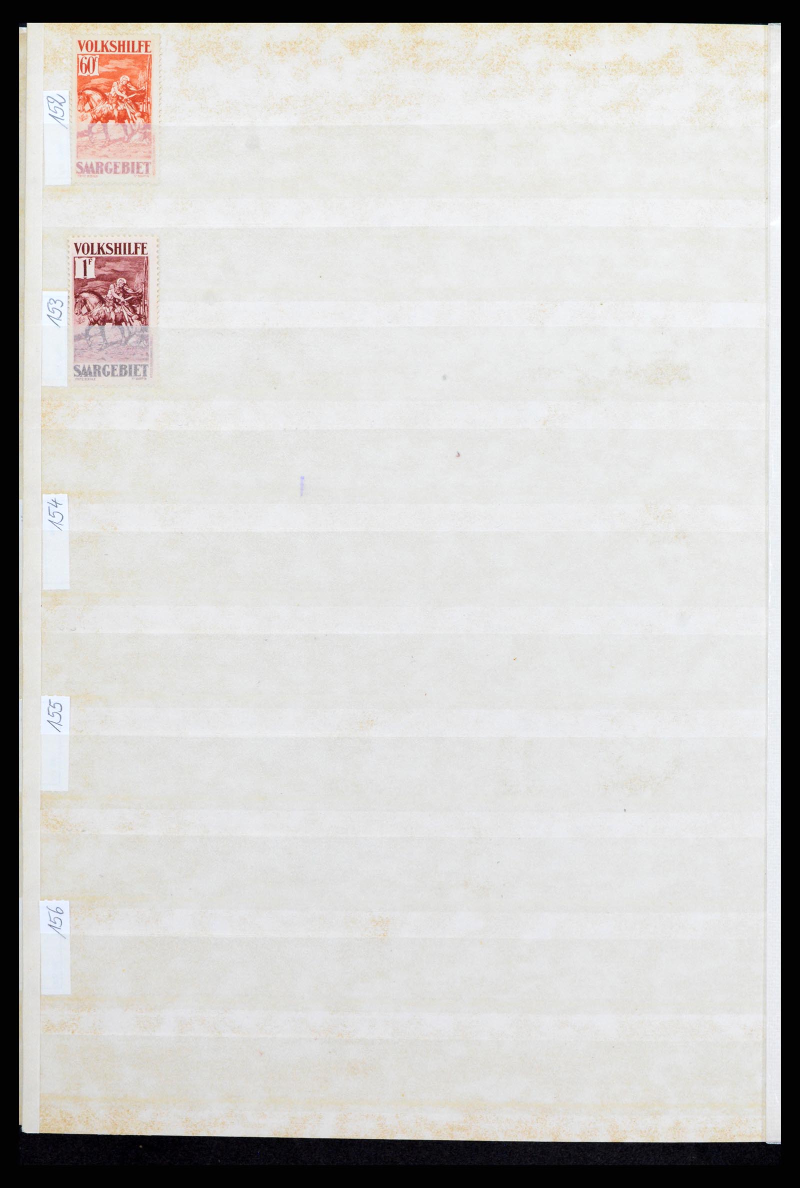37534 034 - Postzegelverzameling 37534 Duitse gebieden en bezettingen 1920-1959.