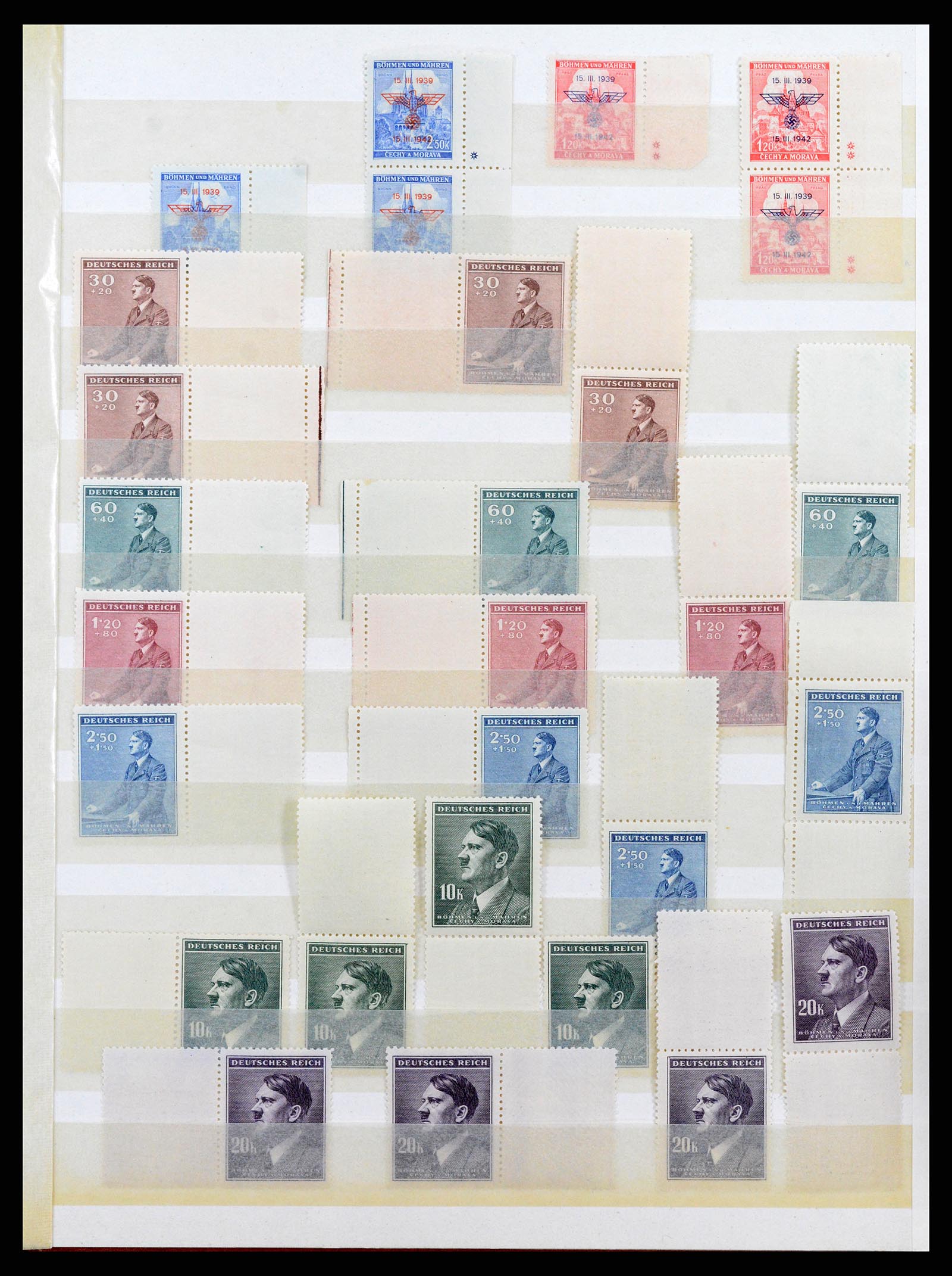 37534 061 - Postzegelverzameling 37534 Duitse gebieden en bezettingen 1920-1959.
