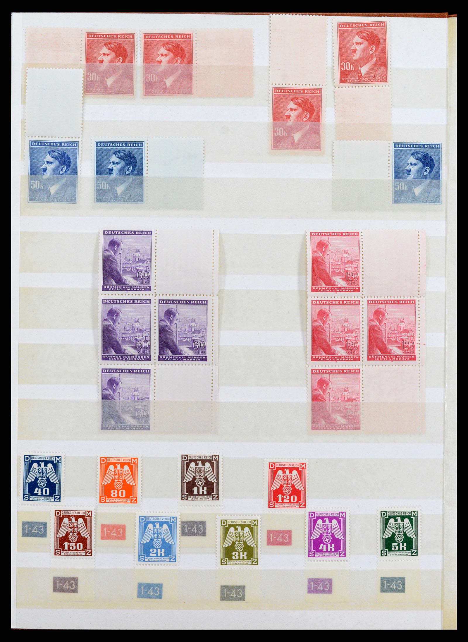 37534 062 - Postzegelverzameling 37534 Duitse gebieden en bezettingen 1920-1959.