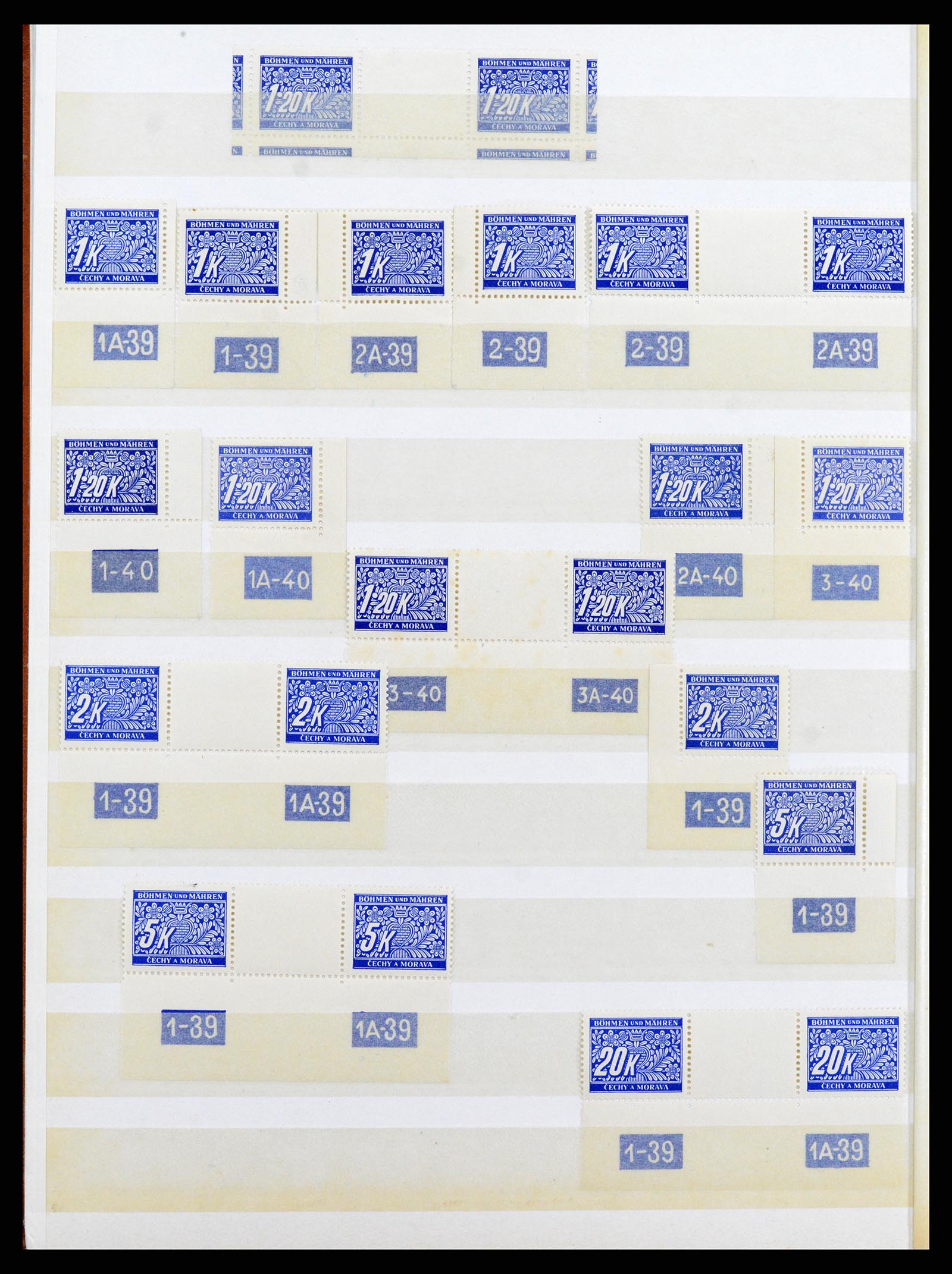 37534 064 - Postzegelverzameling 37534 Duitse gebieden en bezettingen 1920-1959.
