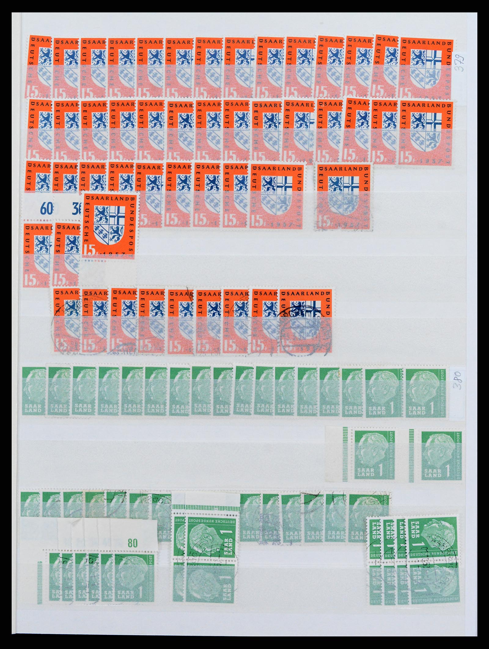 37534 065 - Postzegelverzameling 37534 Duitse gebieden en bezettingen 1920-1959.