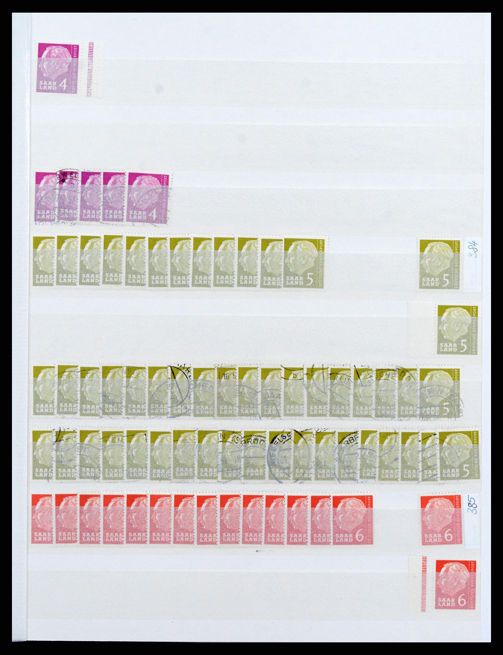 37534 067 - Postzegelverzameling 37534 Duitse gebieden en bezettingen 1920-1959.