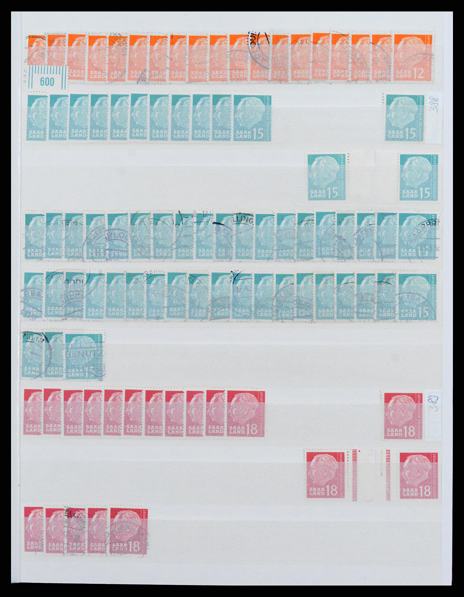37534 069 - Postzegelverzameling 37534 Duitse gebieden en bezettingen 1920-1959.