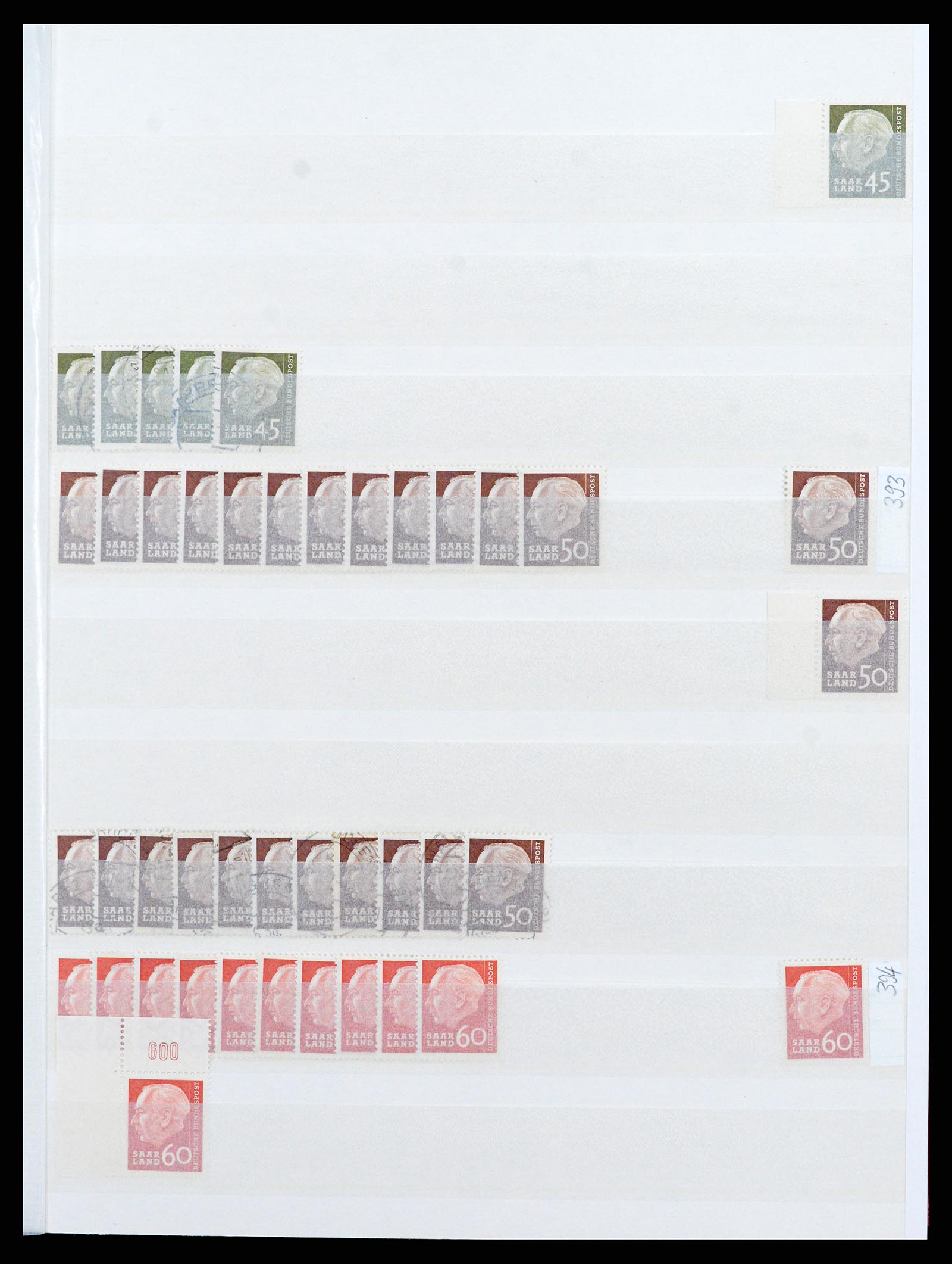 37534 071 - Postzegelverzameling 37534 Duitse gebieden en bezettingen 1920-1959.