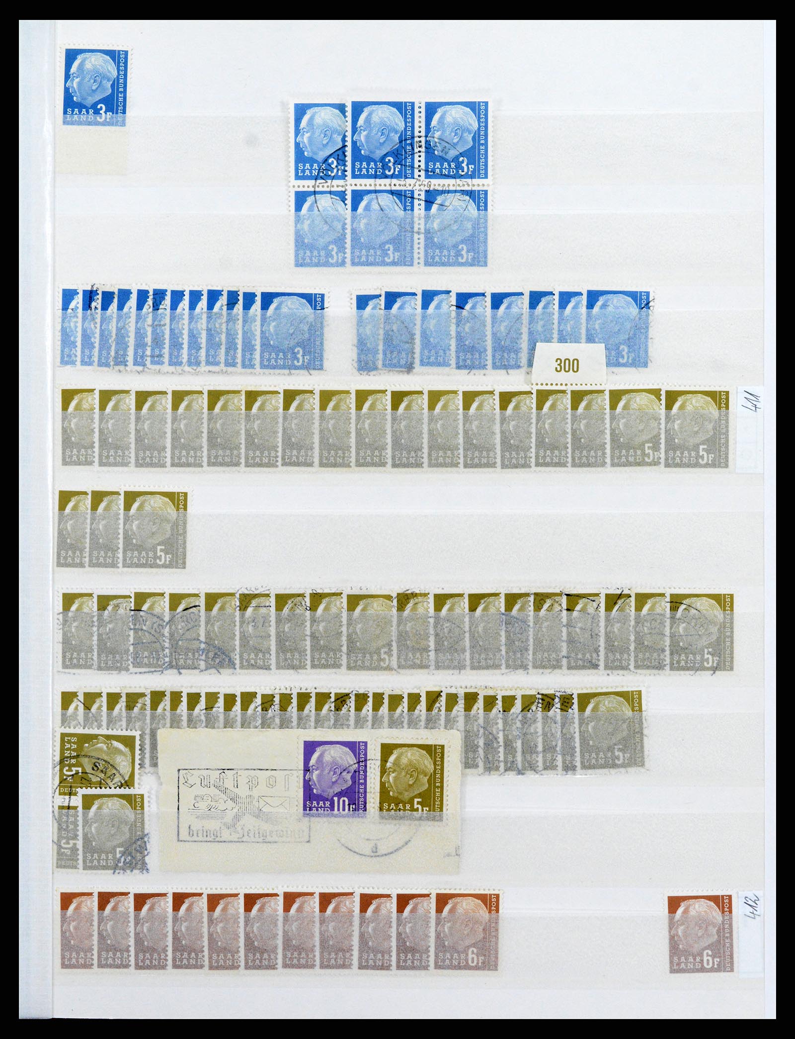 37534 079 - Postzegelverzameling 37534 Duitse gebieden en bezettingen 1920-1959.