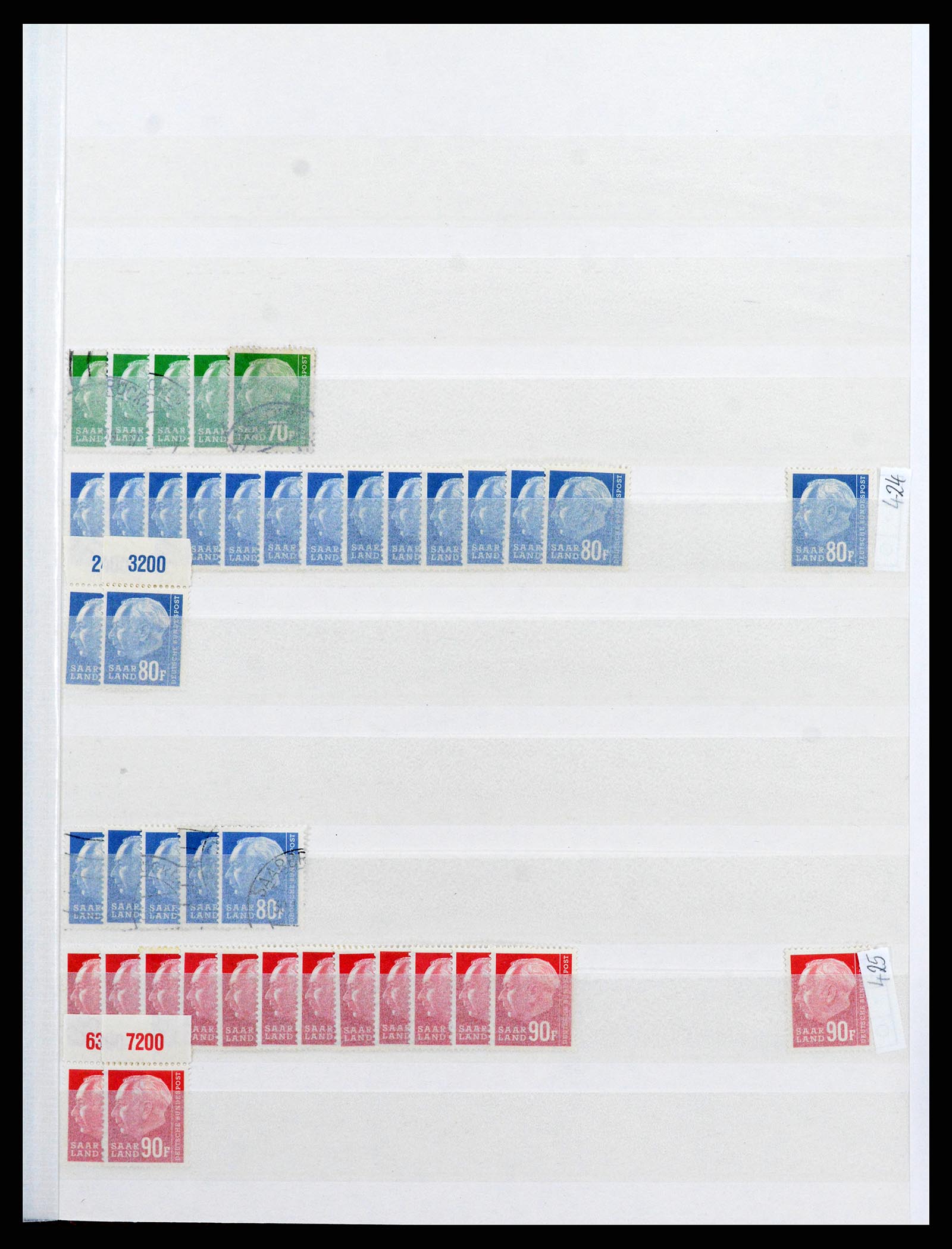 37534 085 - Postzegelverzameling 37534 Duitse gebieden en bezettingen 1920-1959.