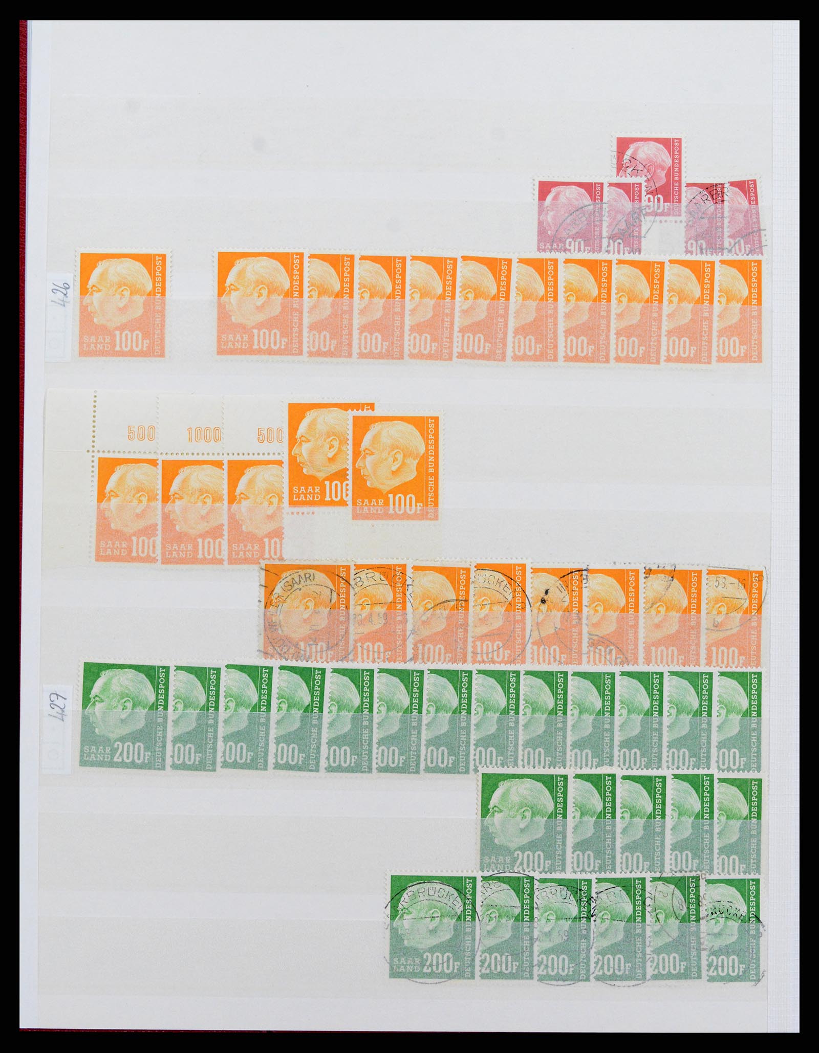 37534 086 - Postzegelverzameling 37534 Duitse gebieden en bezettingen 1920-1959.