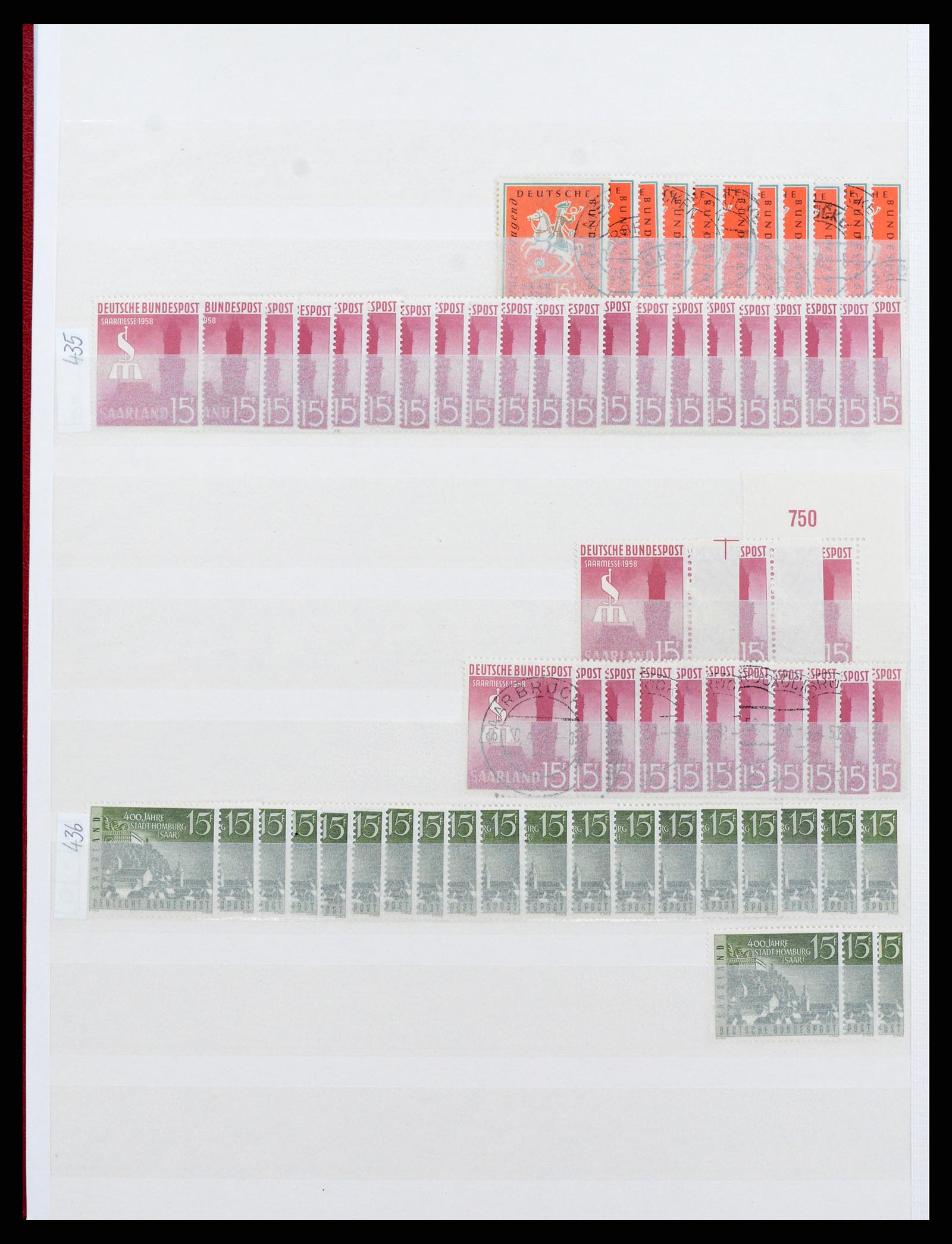 37534 090 - Stamp collection 37534 German territories and occupations 1920-1959.