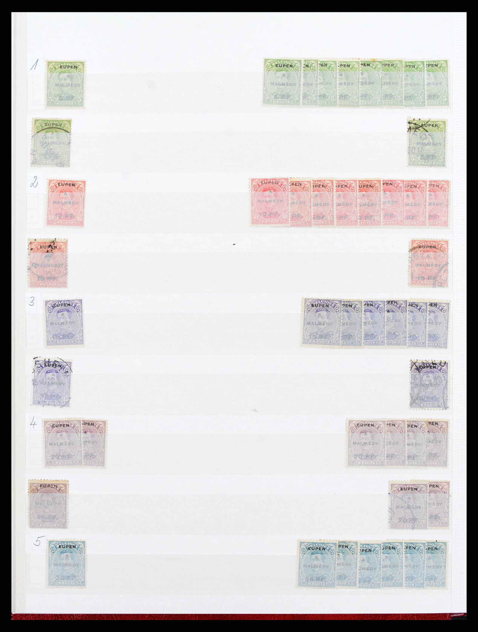 37534 325 - Postzegelverzameling 37534 Duitse gebieden en bezettingen 1920-1959.